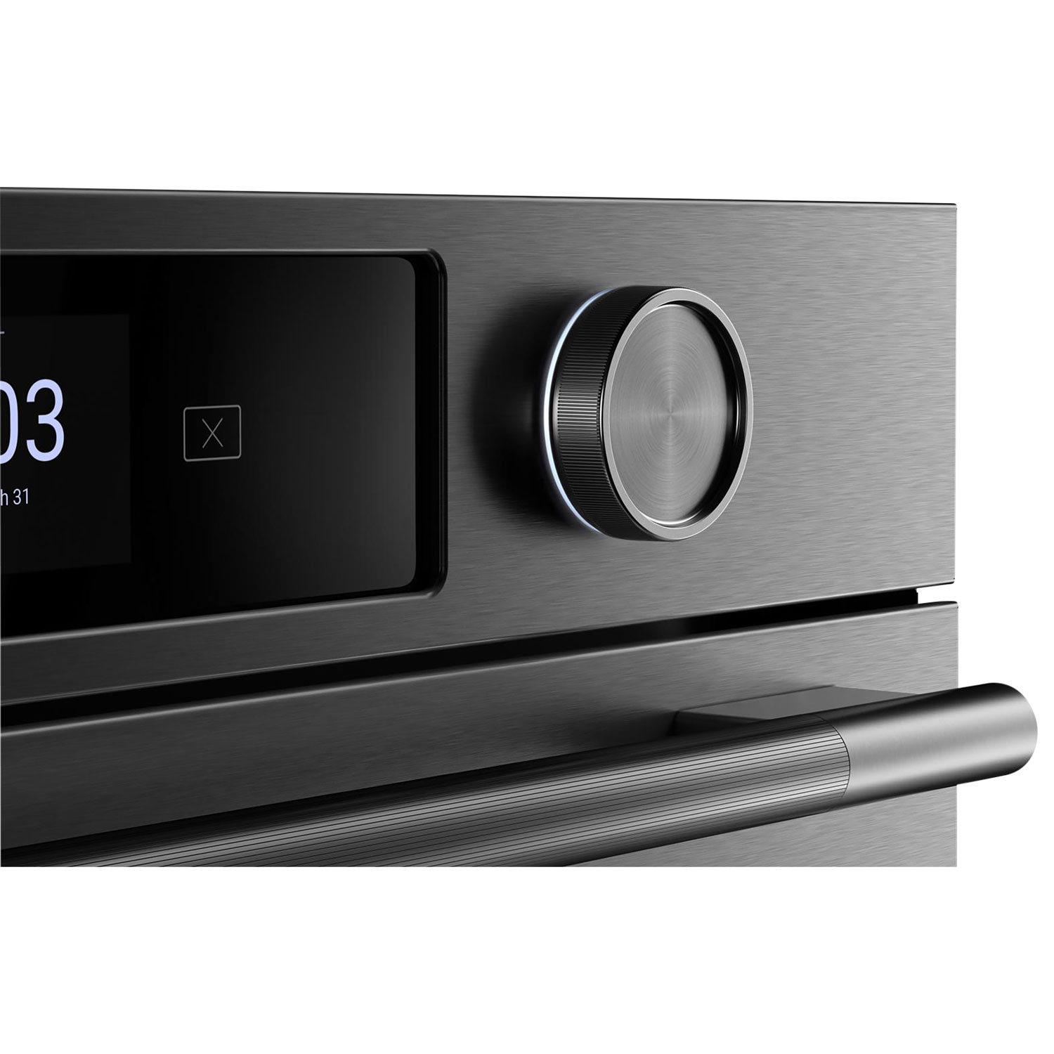 Four mural électrique à convection véritable 4,3 pi³ 26 po de KitchenAid - Acier inoxydable PrintShield