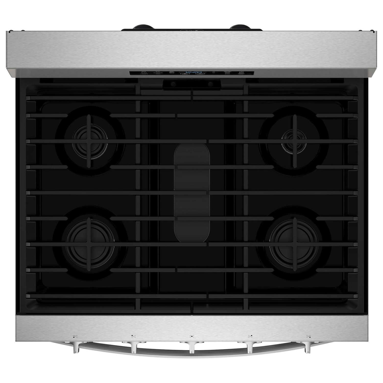 Whirlpool 30" 5.0 Cu. Ft. Free-Standing 5-Burner Self-Clean Gas Air Fry Range - Stainless Steel