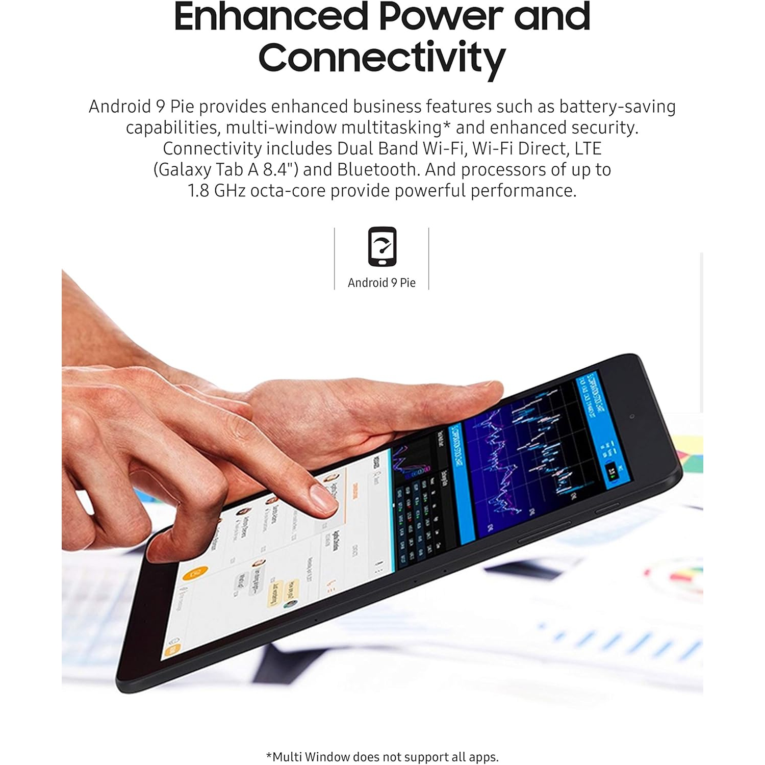 Refurbished- Samsung Galaxy Tab A 8.4''(2020) 32GB WiFi Only - Mocha