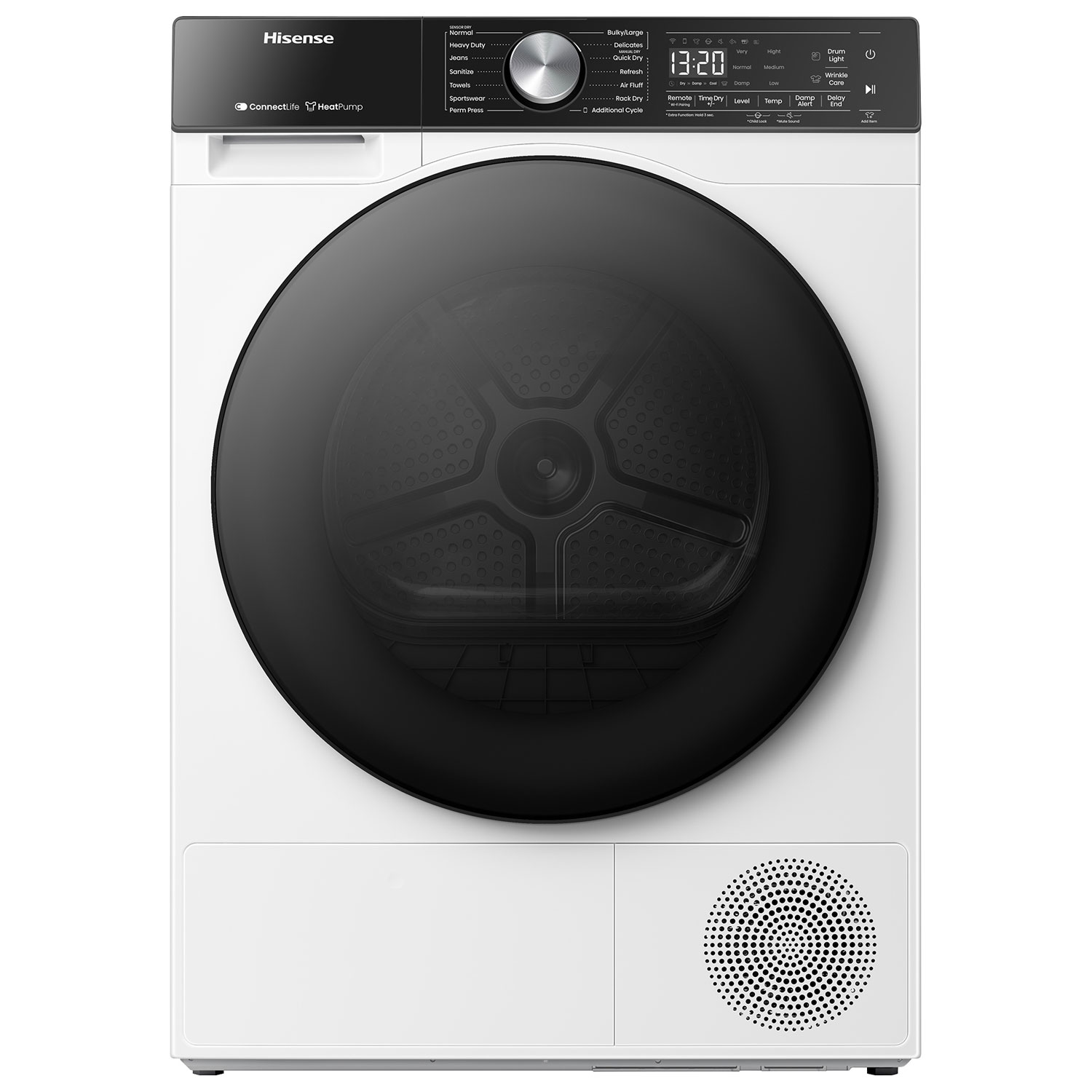 Hisense 4.5 Cu. Ft. Electric Dryer - White