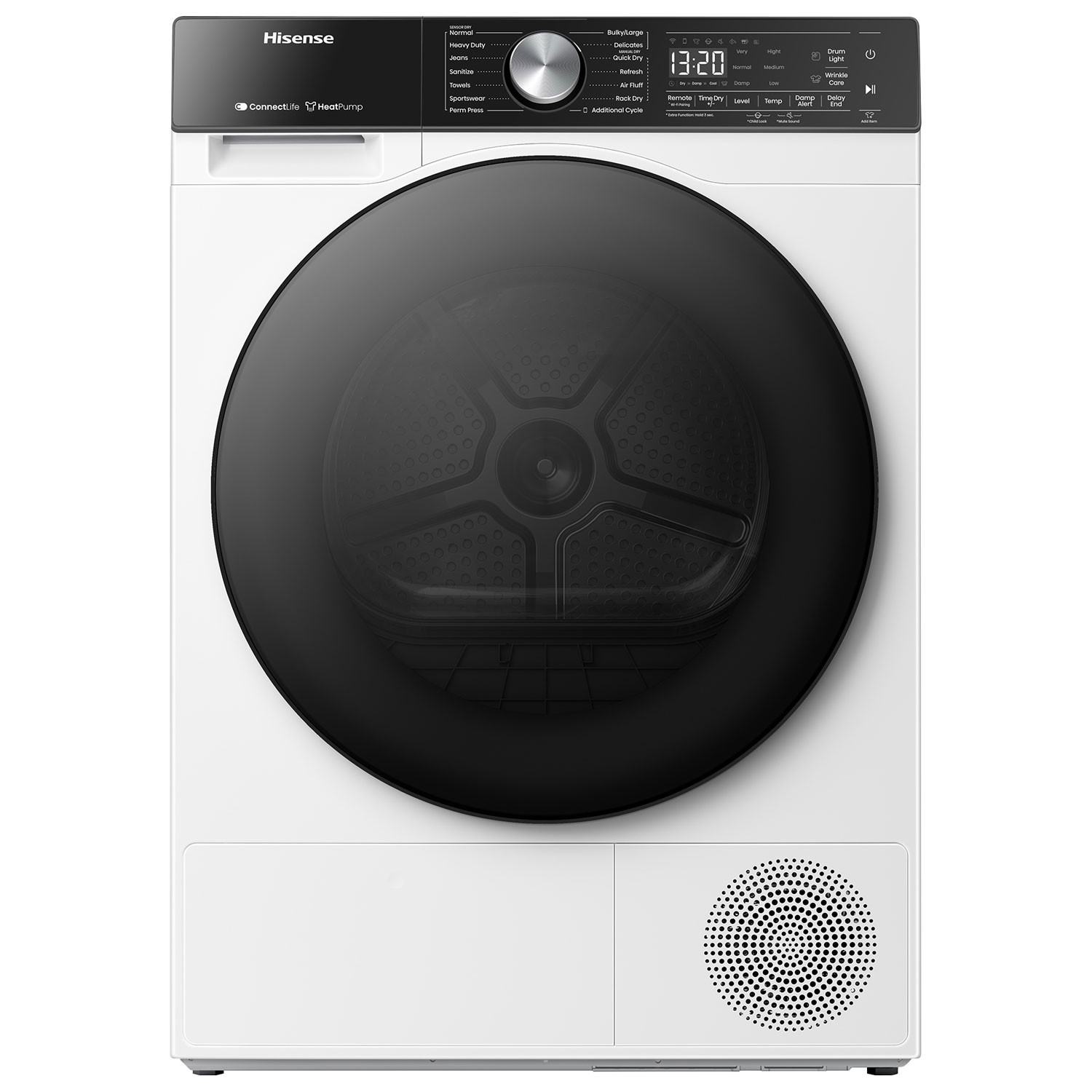 Hisense 4.5 Cu. Ft. Electric Dryer - White