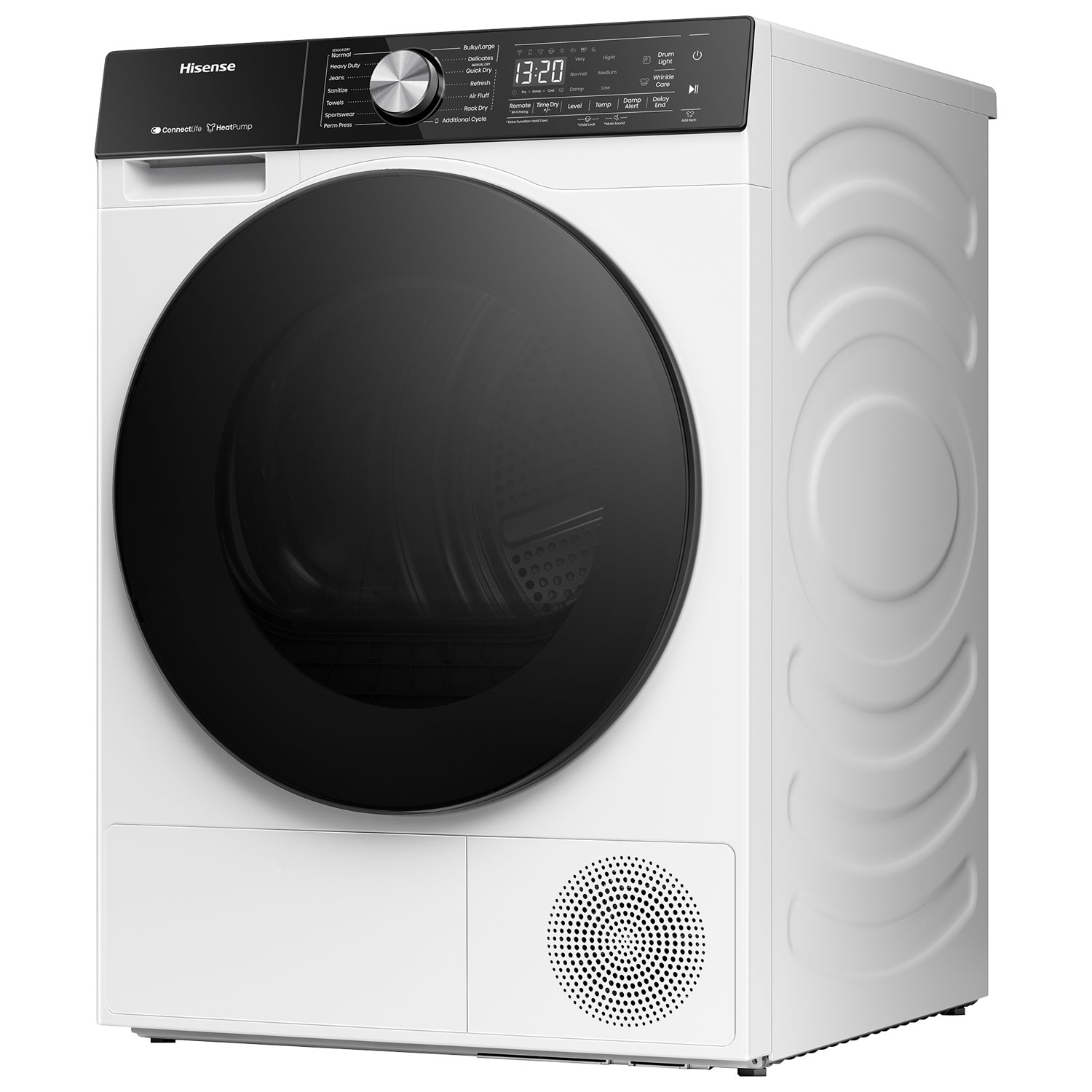 Hisense 4.5 Cu. Ft. Electric Dryer - White