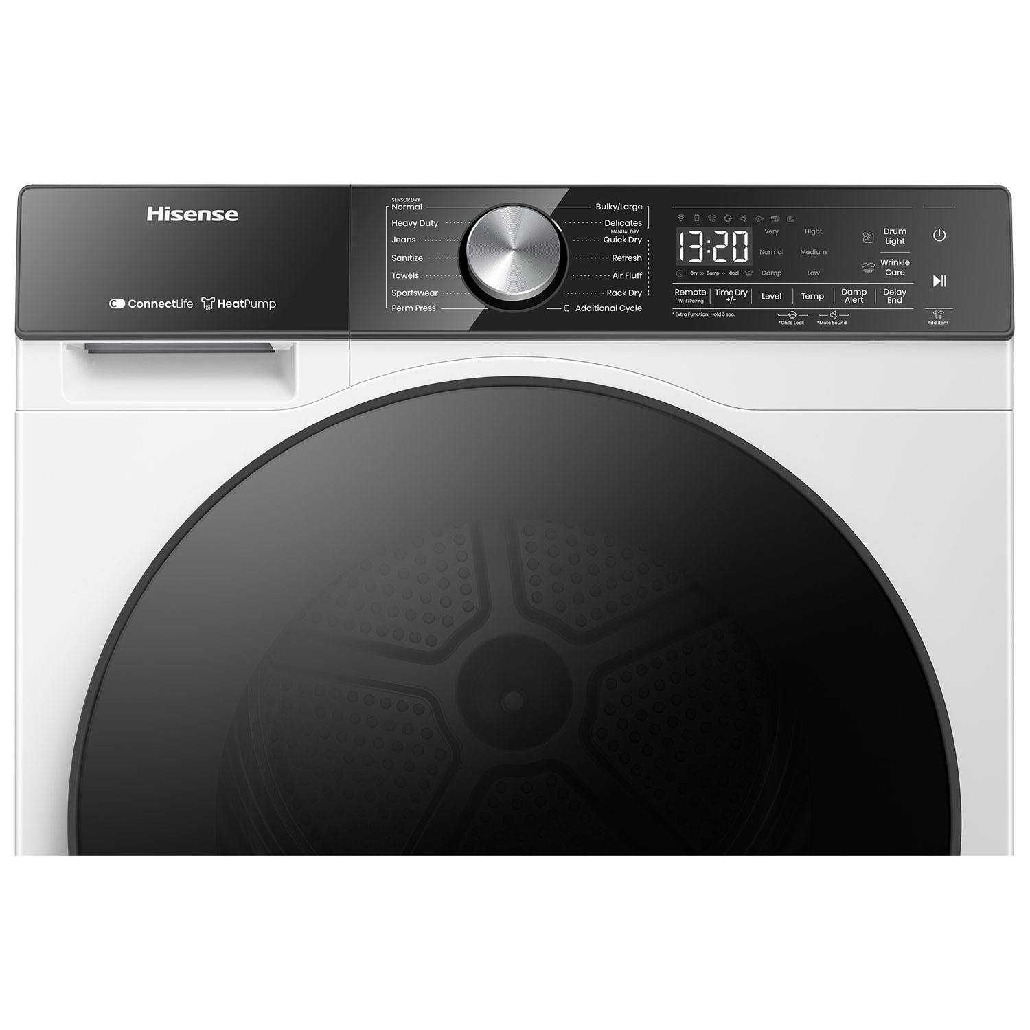 Hisense 4.5 Cu. Ft. Electric Dryer - White