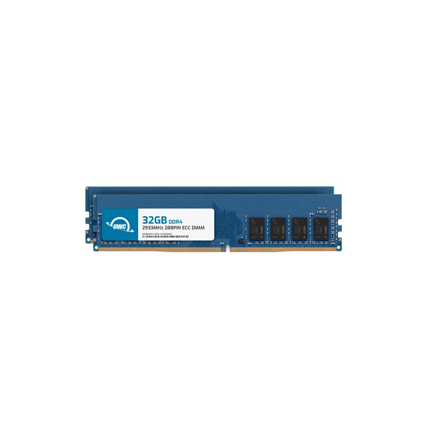 OWC 64GB DDR4 2933MHz PC4-23400 CL21 2RX8 ECC Unbuffered UDIMM 1.2V 288-pin Workstation Server Memory RAM