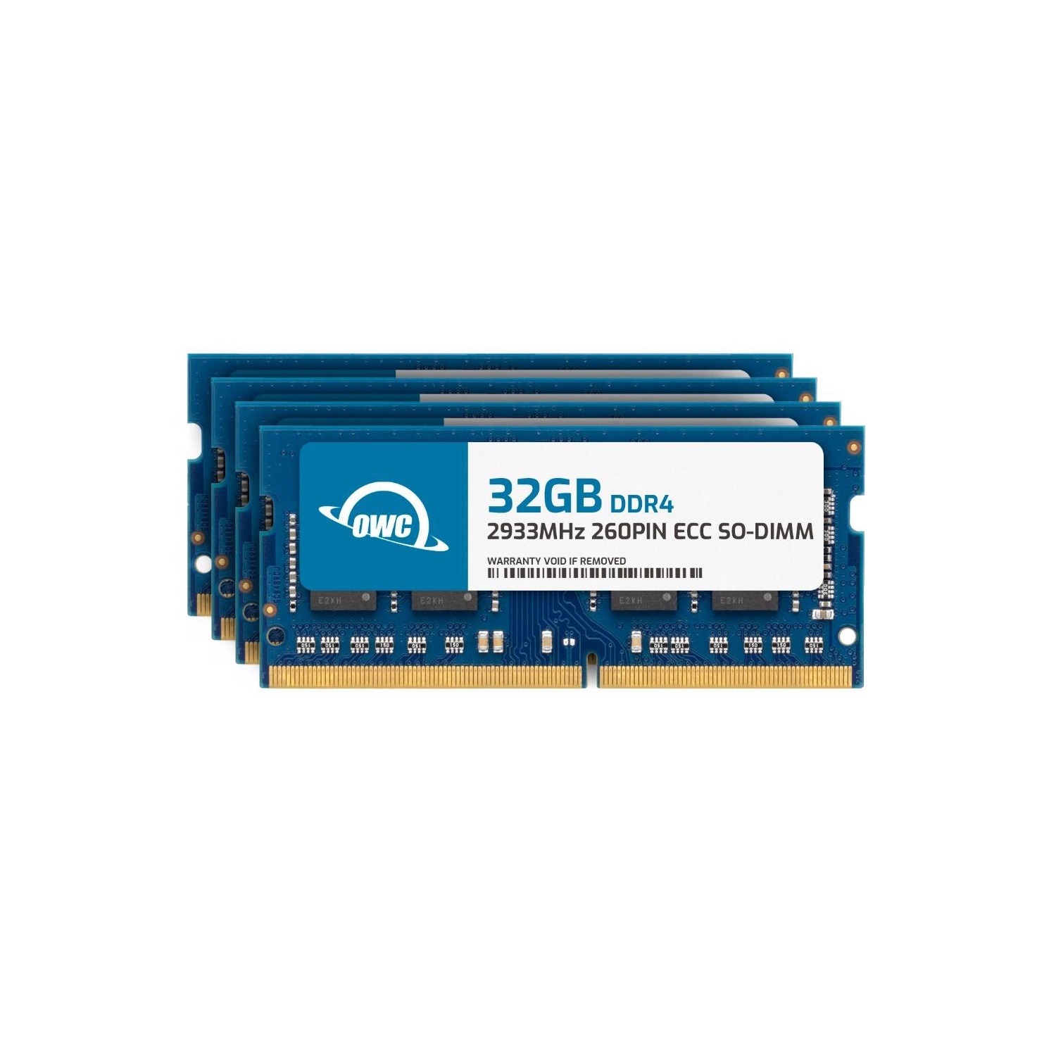 OWC 128GB DDR4 2933MHz PC4-23400 CL21 2RX8 ECC Unbuffered SODIMM 1.2V 260-pin Memory RAM