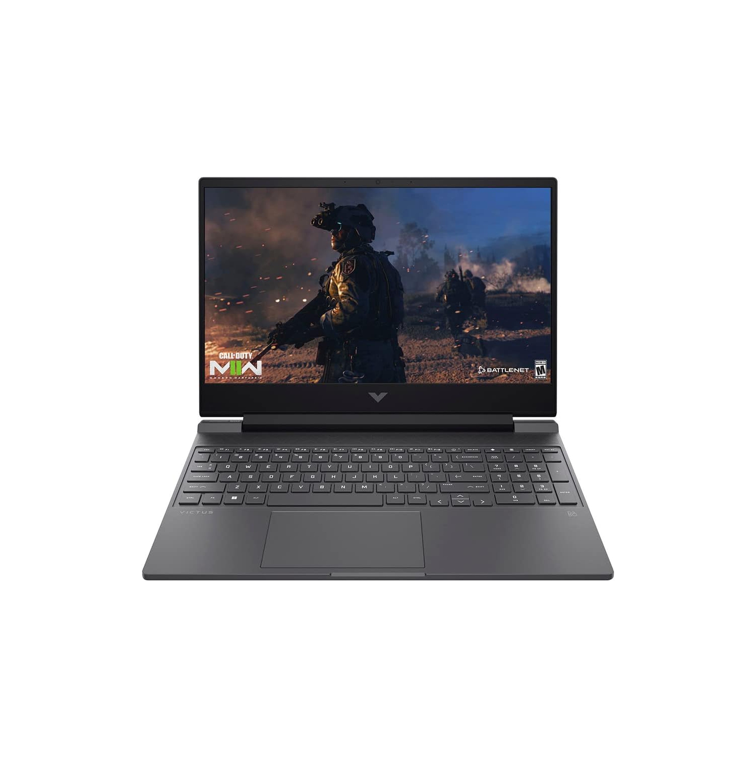 Refurbished - HP Victus 15.6" 144Hz Gaming Laptop, Intel i5-12450H, 1TB PCIe SSD, 32GB RAM, NVIDIA GeForce GTX 1650, Backlit Keyboard, Win 11, Black,