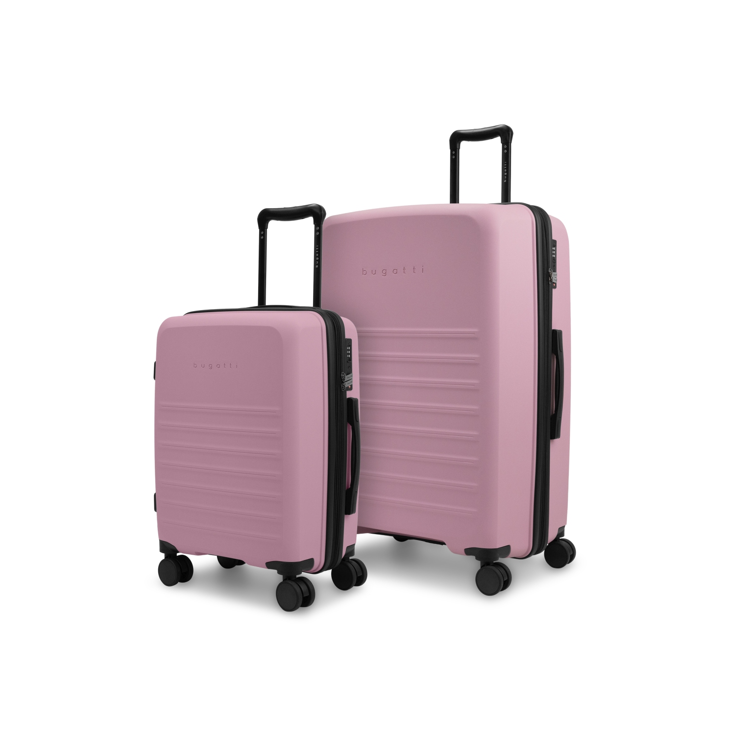 Bugatti - Seoul 2 Piece Hardside Luggage Set with Expansion - Purple