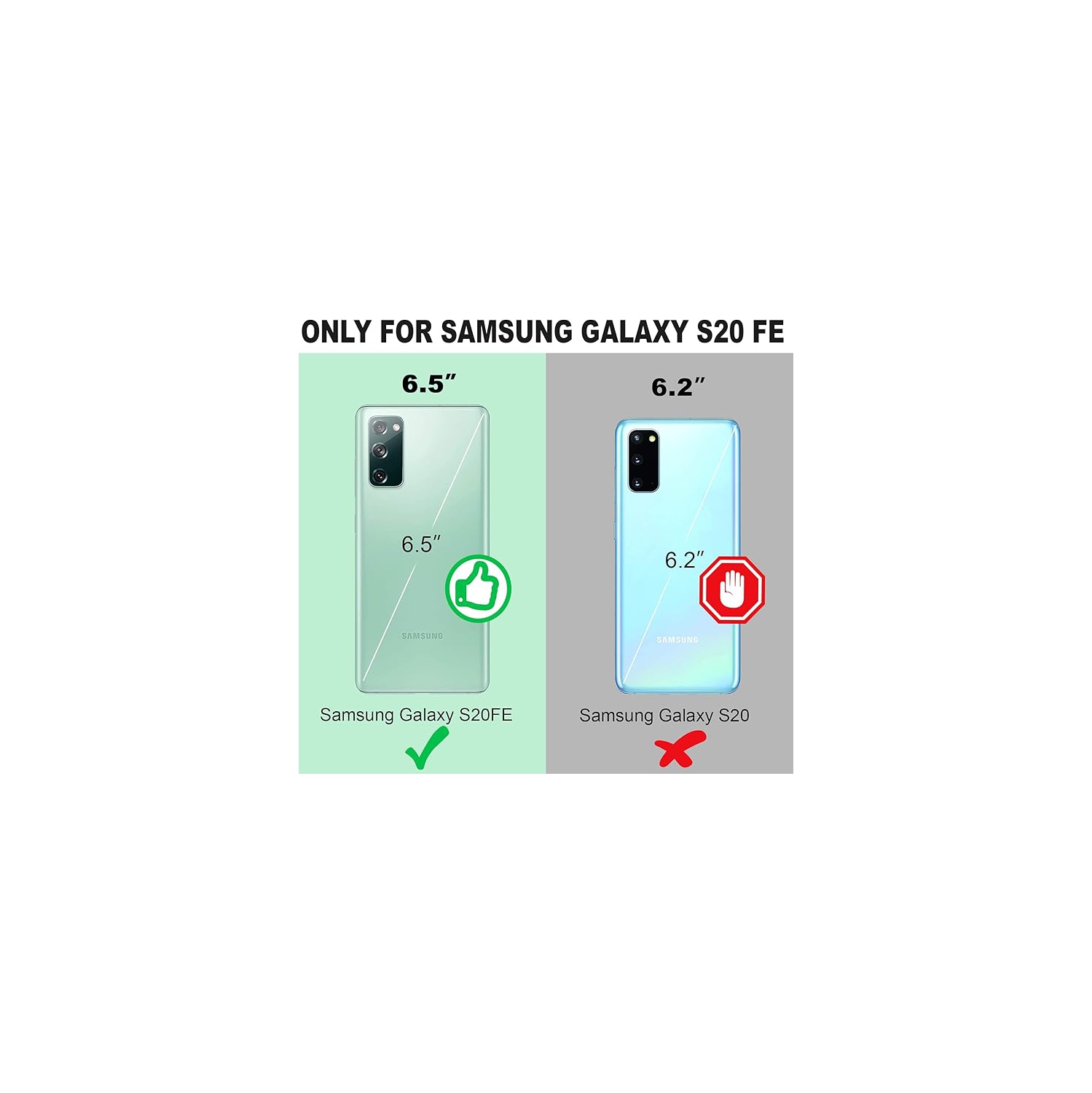 Silverback for Samsung Galaxy S20 FE Case with Ring Kickstand Lanyard, Moving Liquid Glitter Sparkle Holographic, Girls Women Bling Diamond Ring