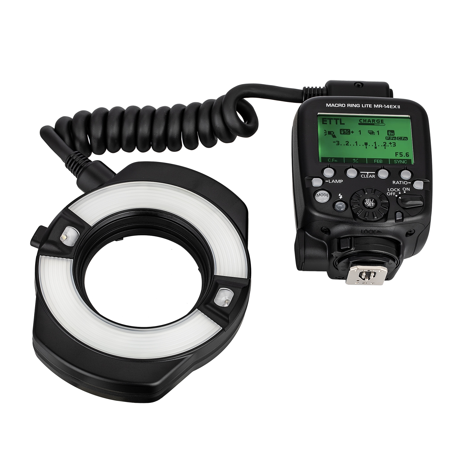 Canon MR-14EX II Macro Ring Lite Flash– LED Modeling Light, Wireless Flash Control + More