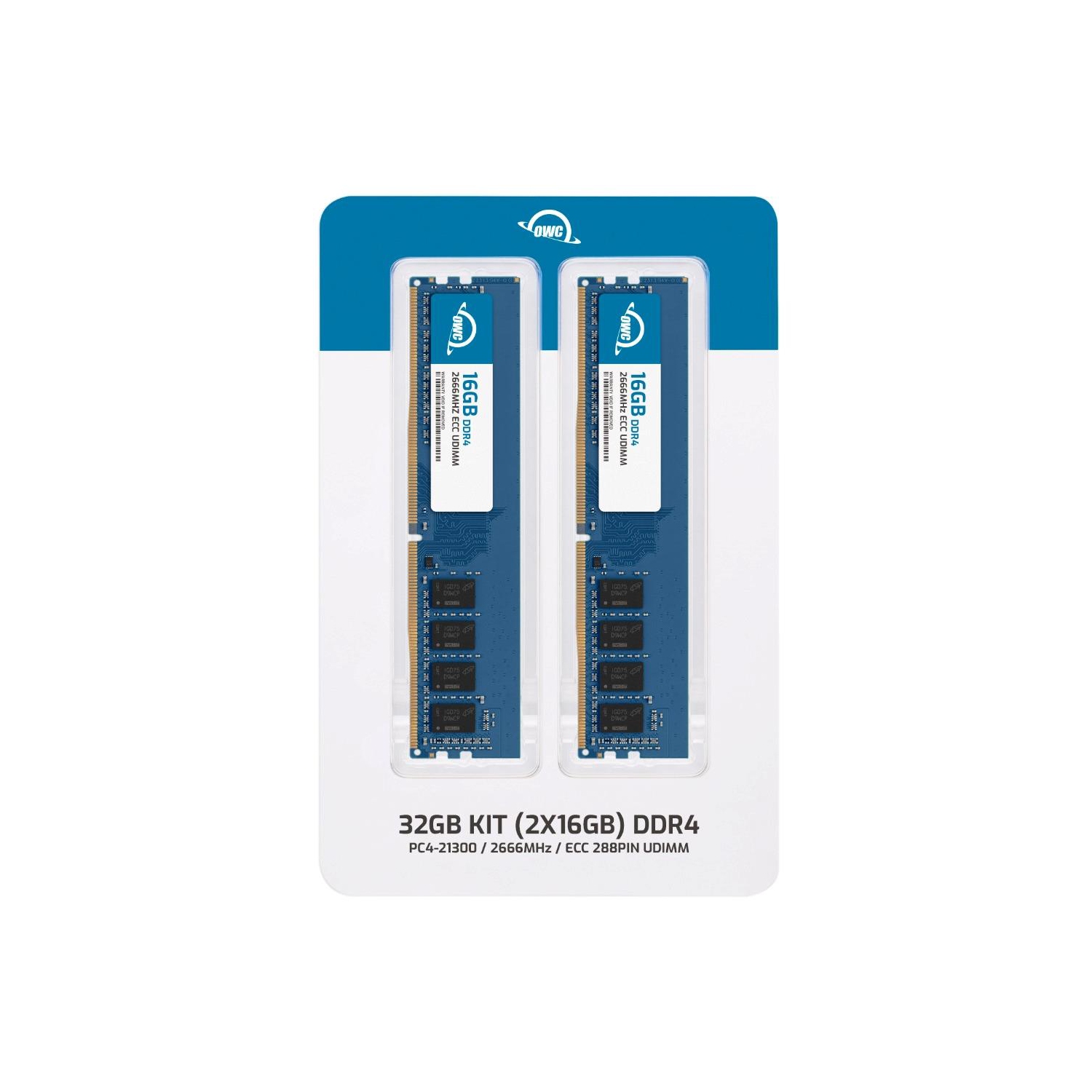 OWC 32GB DDR4 2666 PC4-21300 CL19 2Rx8 288-pin 1.2V ECC Unbuffered UDIMM Memory RAM Module Upgrade Kit Compatible with Dell EMC PowerEdge R240 T140