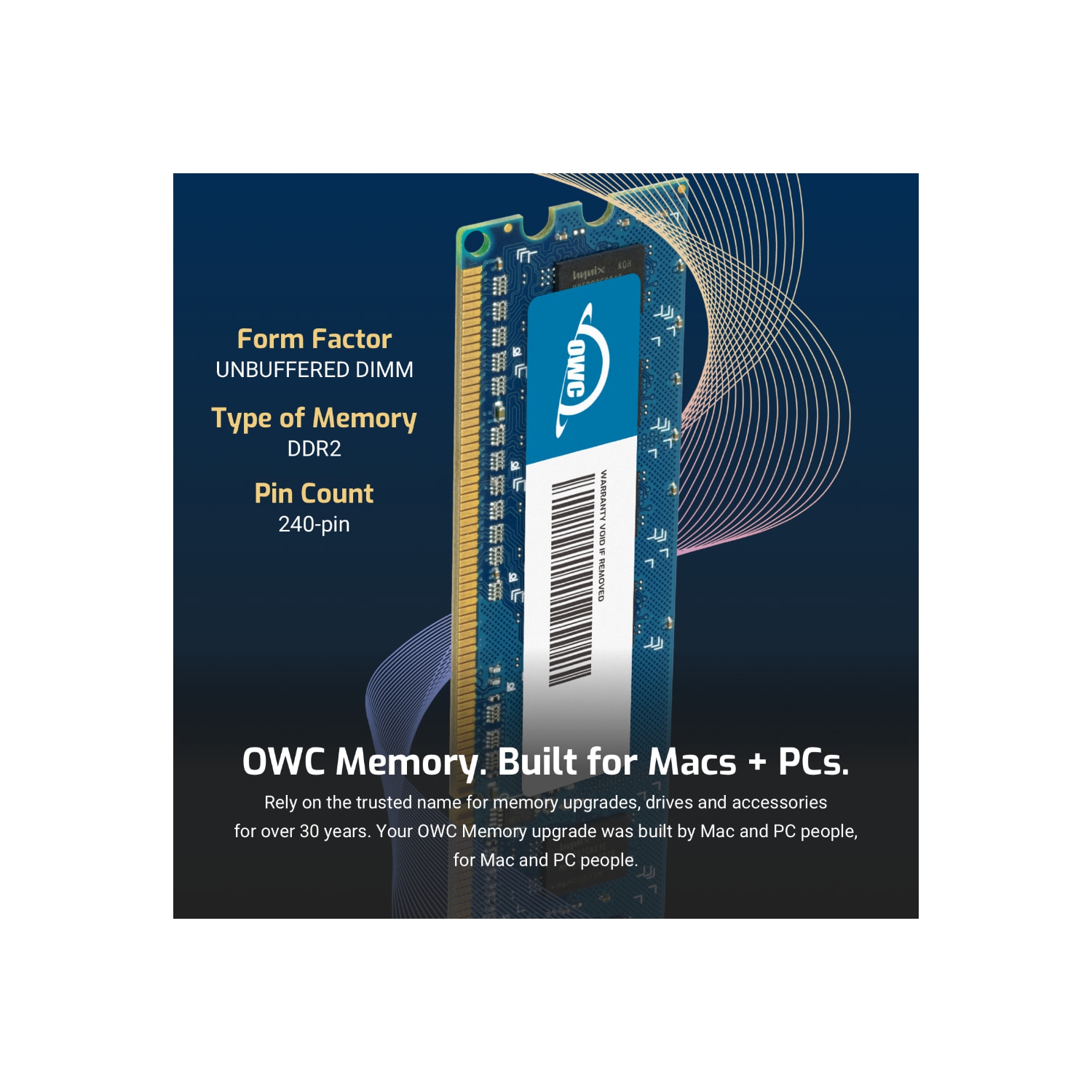 OWC 16GB DDR4 3200MHz PC4-25600 CL22 1.2V 288pin Non-ECC UDIMM Memory RAM Compatible with Alienware Aurora R10 R11 R12 R14