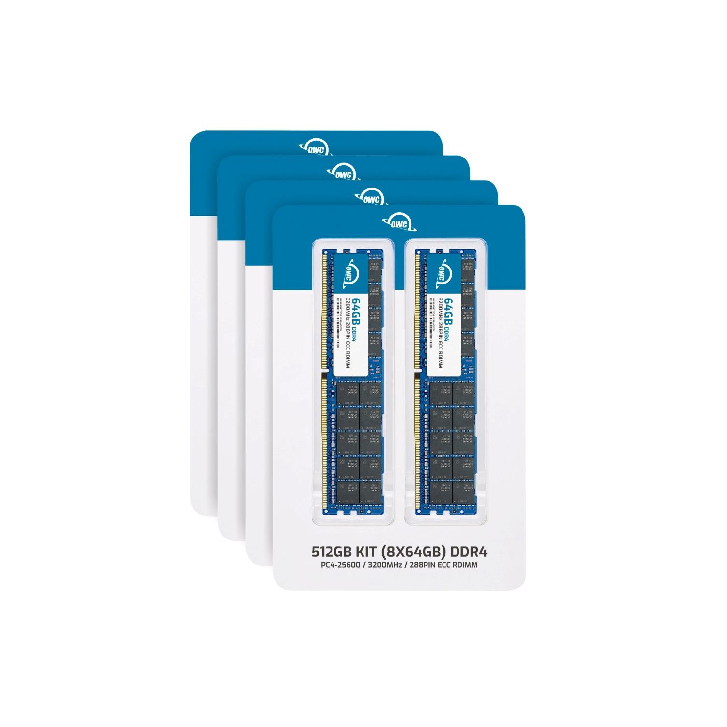 OWC 512GB DDR4 3200 PC4-25600 CL22 2Rx4 288-pin 1.2V ECC Registered RDIMM Memory RAM Module Upgrade Kit Compatible with PowerEdge XE8545