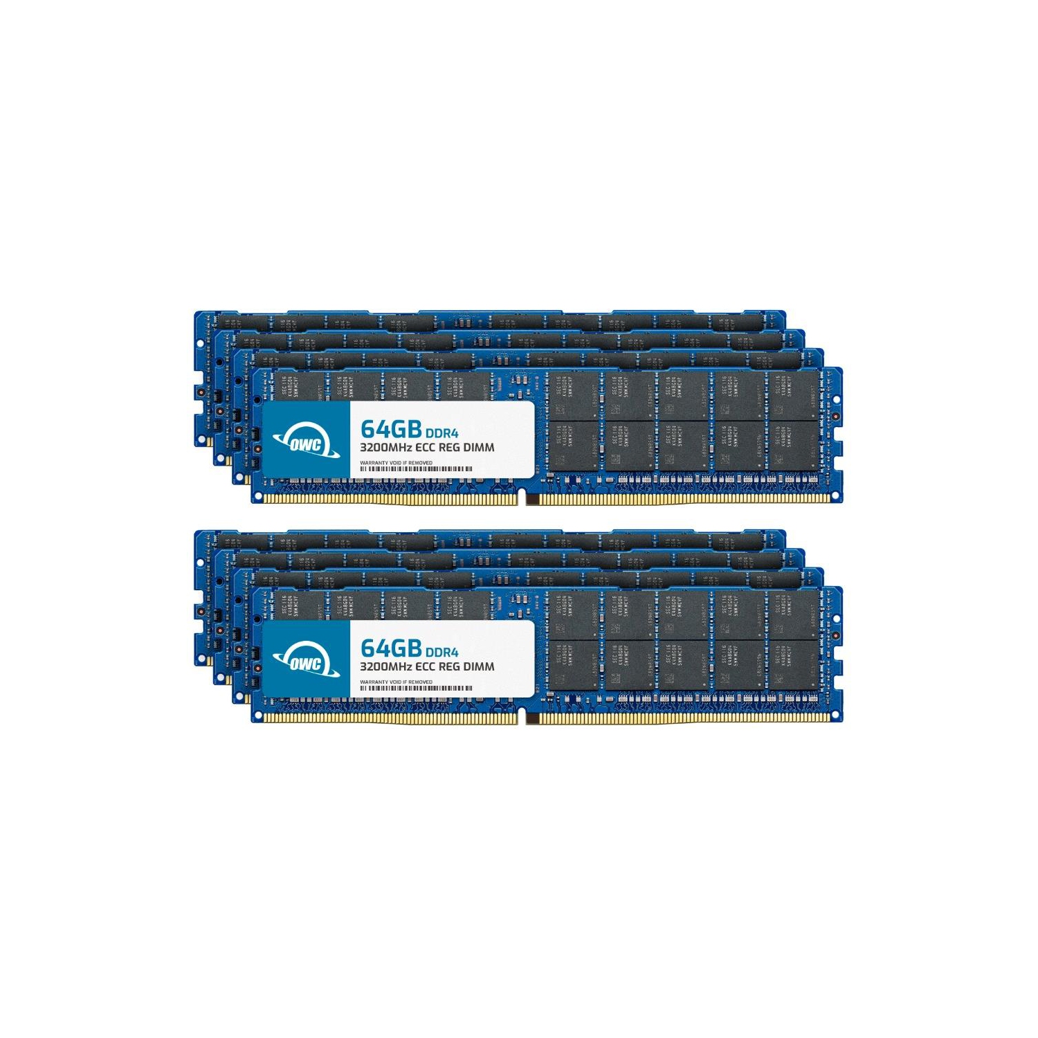 OWC 512GB DDR4 3200 PC4-25600 CL22 2Rx4 288-pin 1.2V ECC Registered RDIMM Memory RAM Module Upgrade Kit Compatible with HP SimpliVity 380 Gen10