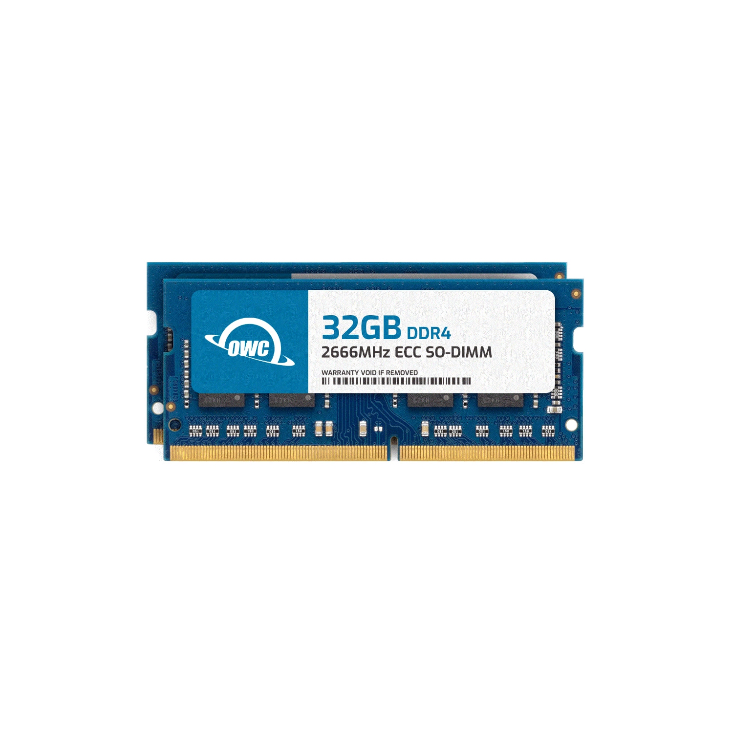 OWC 64GB DDR4 2666 PC4-21300 CL19 2Rx8 260-pin 1.2V ECC Unbuffered SODIMM Memory RAM Replacement for AS-32GECD4 Compatible with ASUSTOR LOCKERSTOR 10