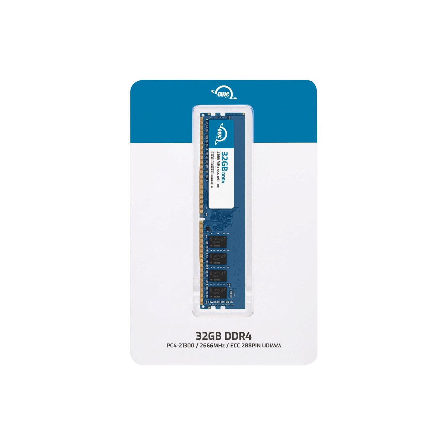 OWC 32GB Replacement for QNAP RAM-32GDR4ECS0-UD-2666 32GB DDR4 2666 PC4-21300 CL19 2Rx8 288-pin 1.2V ECC Unbuffered UDIMM Memory RAM Module Upgrade