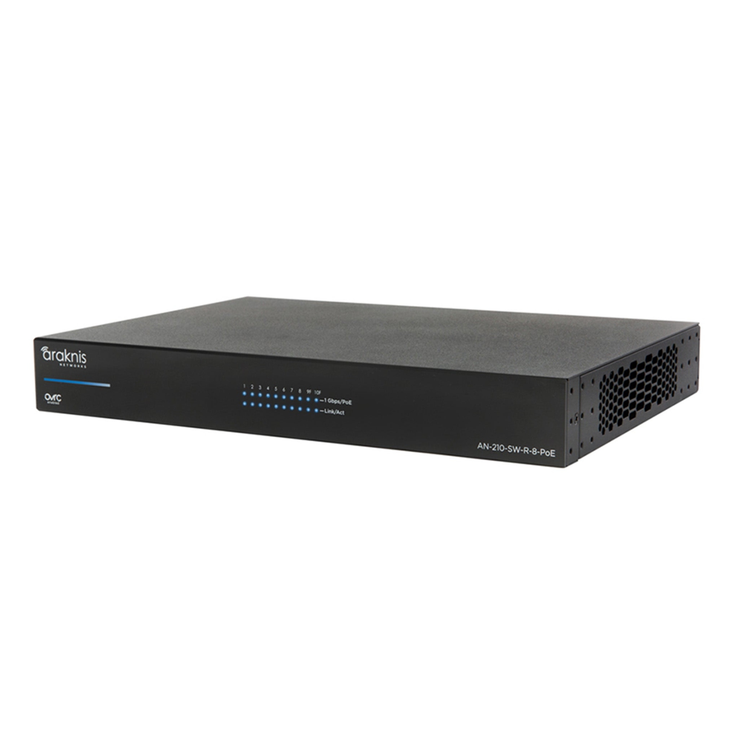 Refurbished Araknis Networks AN-210-SW-R-8-POE Gigabit Switch And Ports