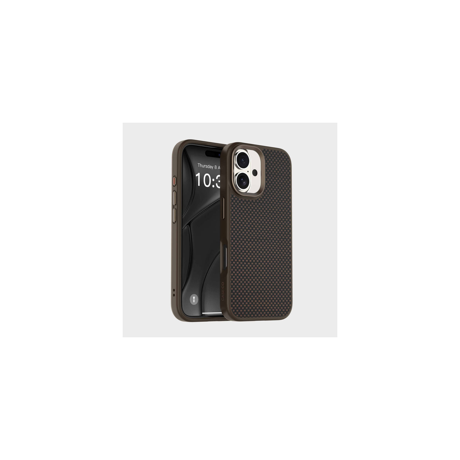 iPhone 16 Aramid Fiber Weave Pattern Case