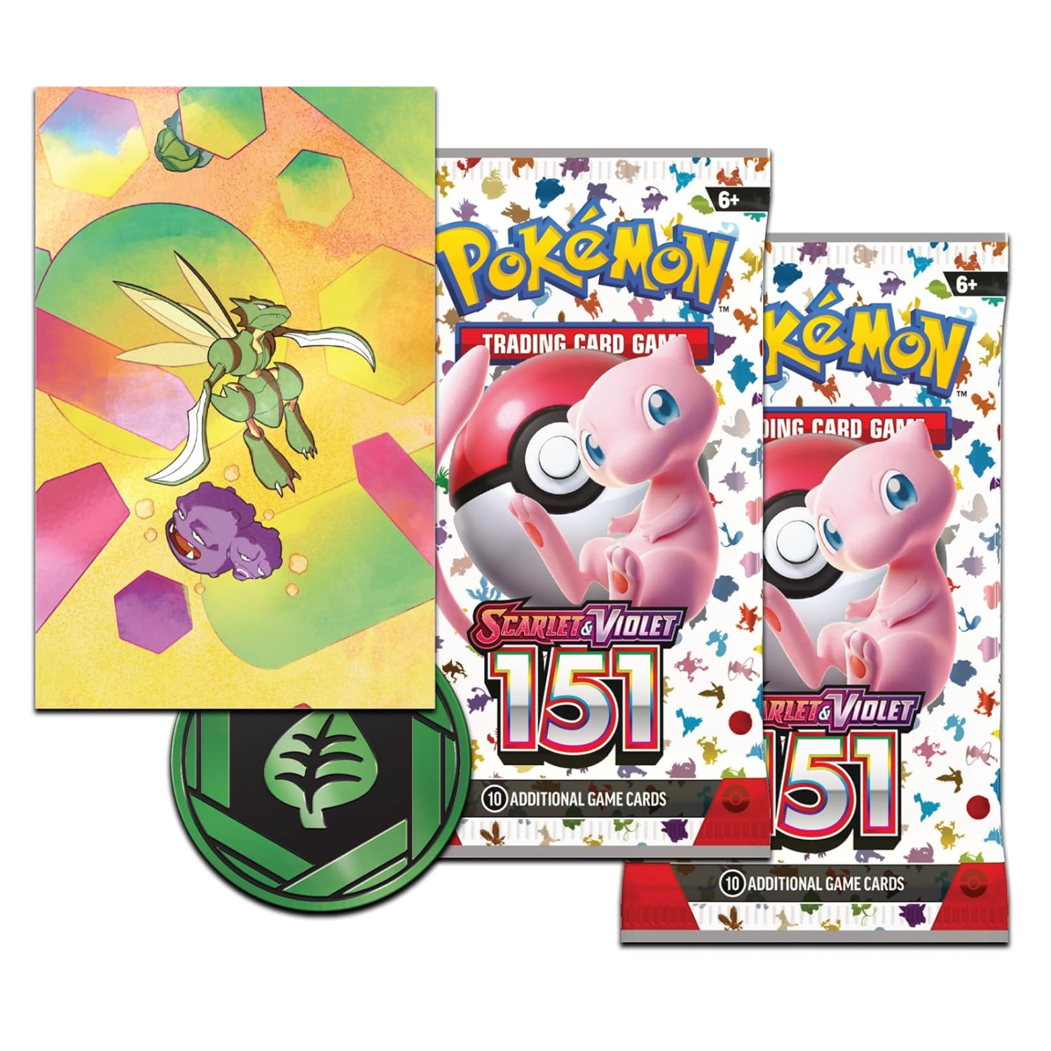 JCC Pokémon&nbsp;: Scarlet et Violet – 151 mini boîte métallique – Scyther