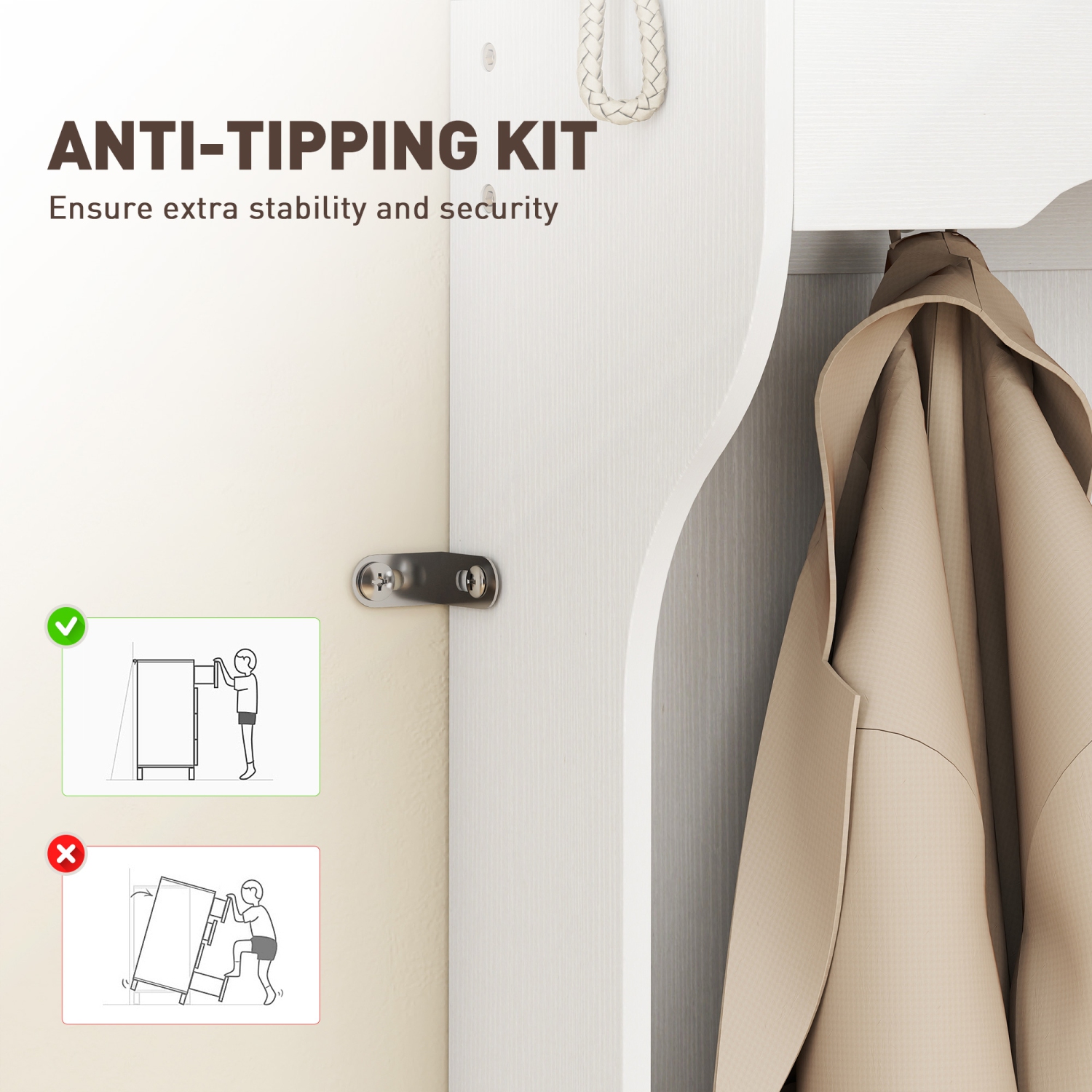 Portemanteau 4-en-1 de HOMCOM avec banc et rangement pour chaussures, banc de portemanteau d'entrée avec 12 compartiments pour chaussures, 6 crochets