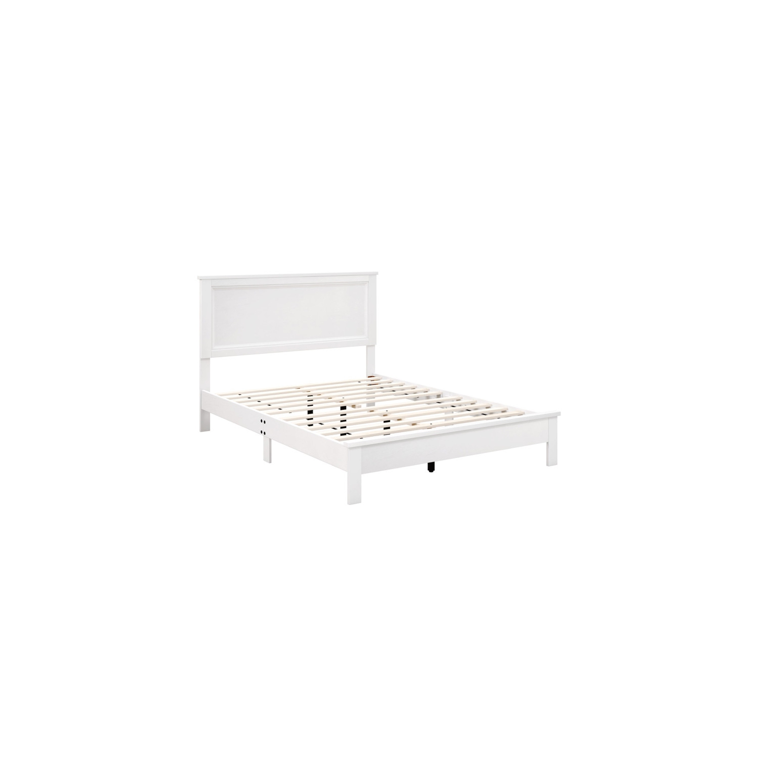 Platform Bed Frame with Slats and Tall Headboard for Style & Comfort