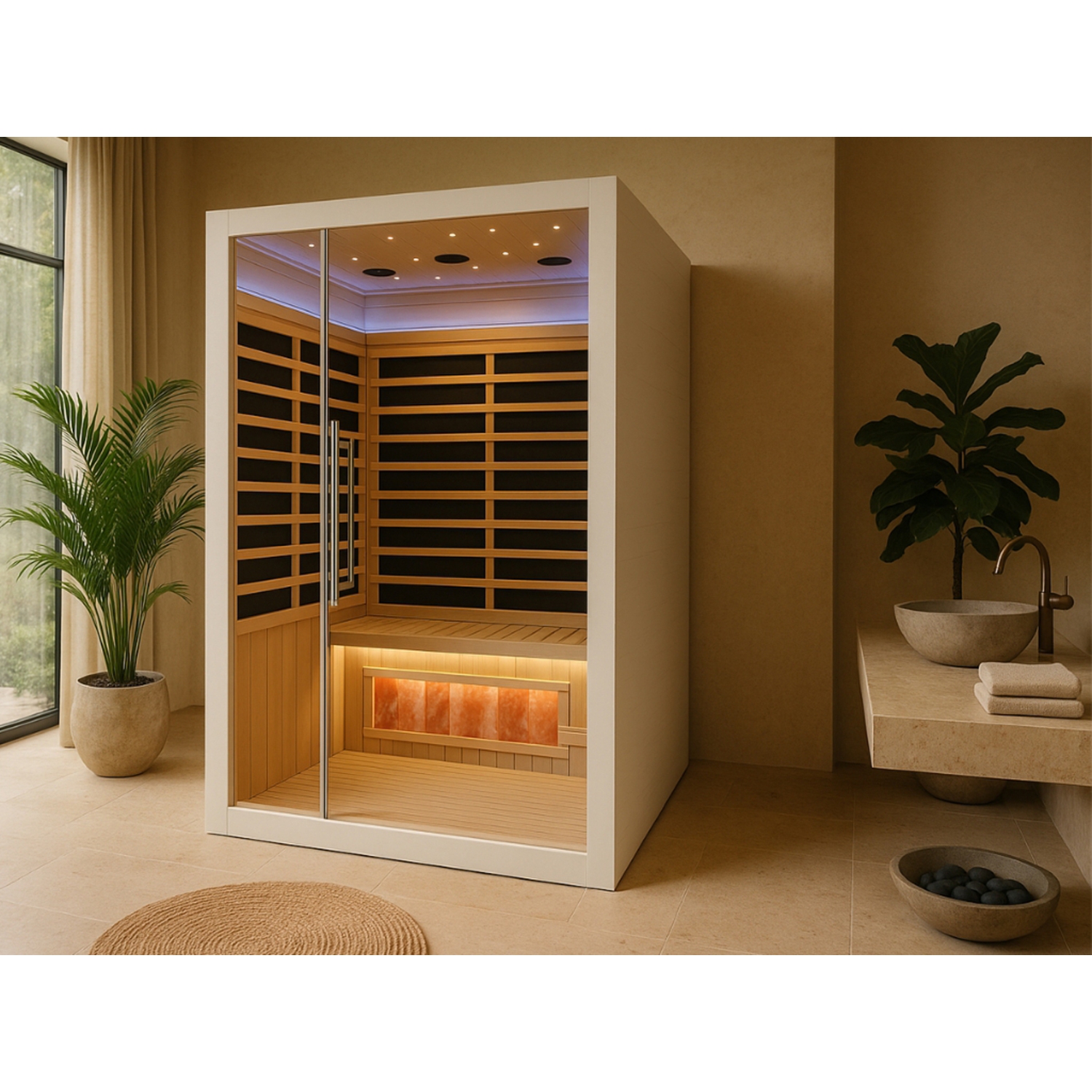 Sauna infrarouge iComfort pour 2 personne