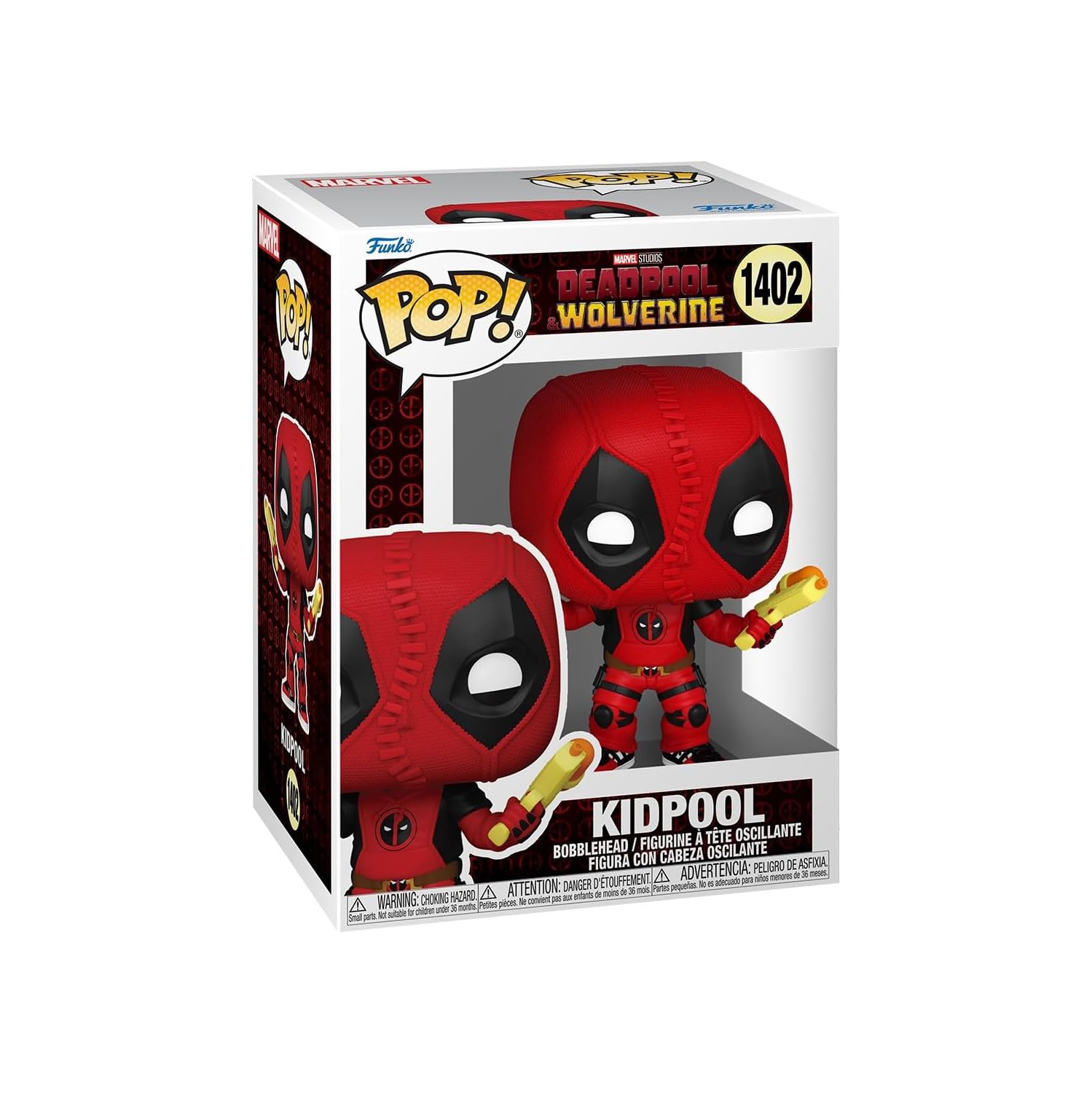 Pop Marvel Deadpool & Wolverine 3.75 Inch Action Figure - Kidpool #1402