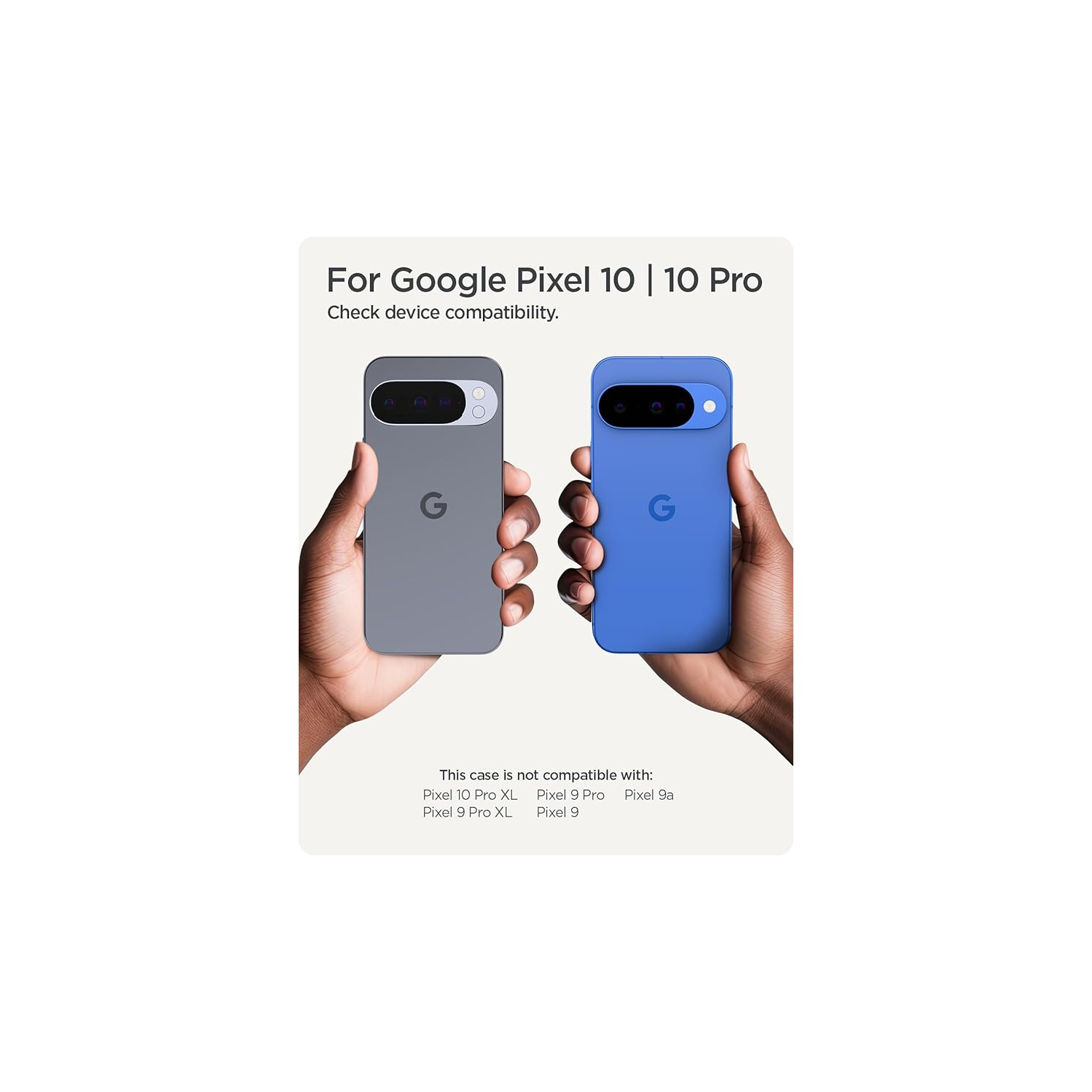 Étui Spigen pour Pixel 10/Pixel 10 Pro, MagFit Ultra Hybrid conçu pour Google Pixel 10/10 Pro - Noir givré