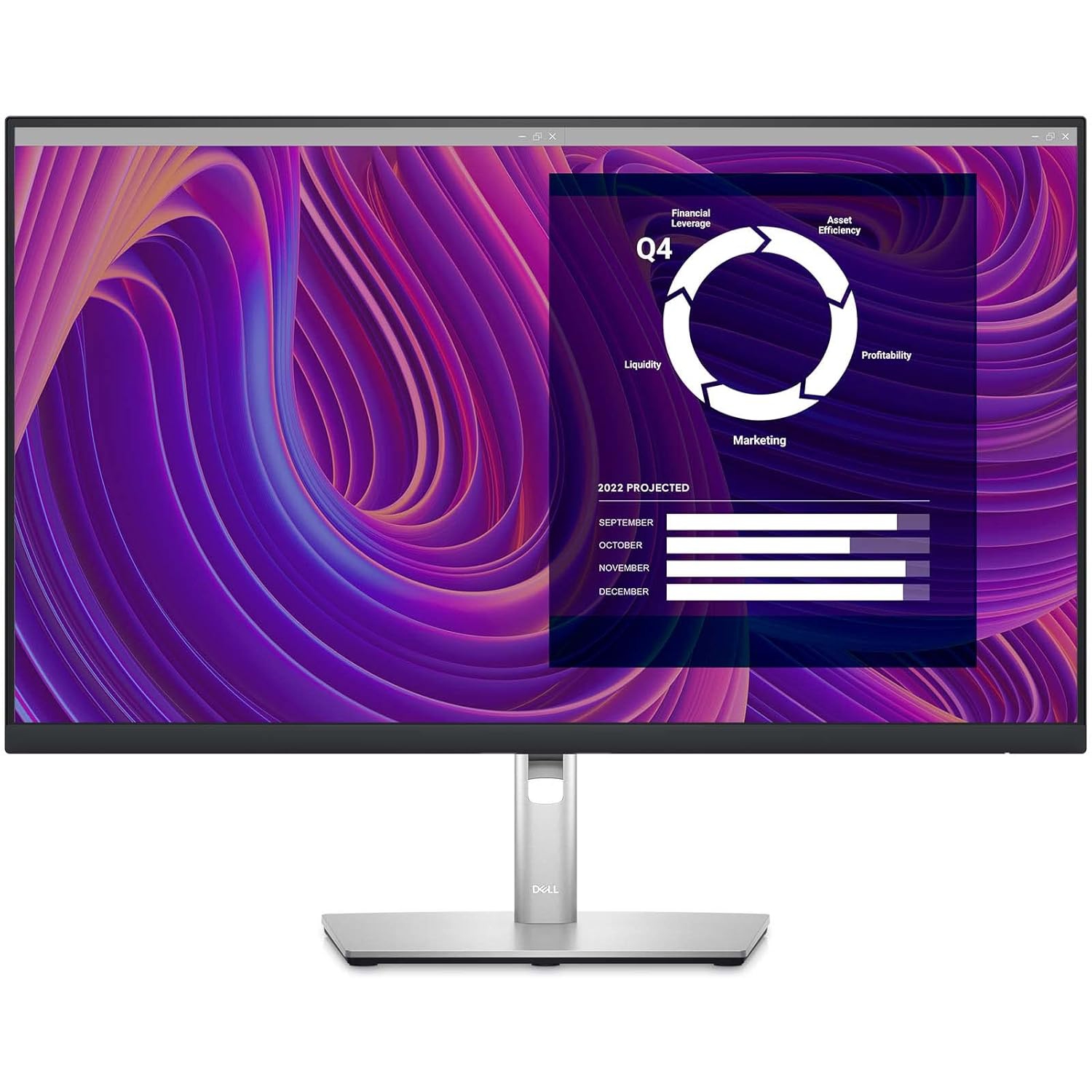 Dell P2723D 27" QHD WLED LCD Monitor - 16:9 - Black, Silver - Refurbished(Excellent)