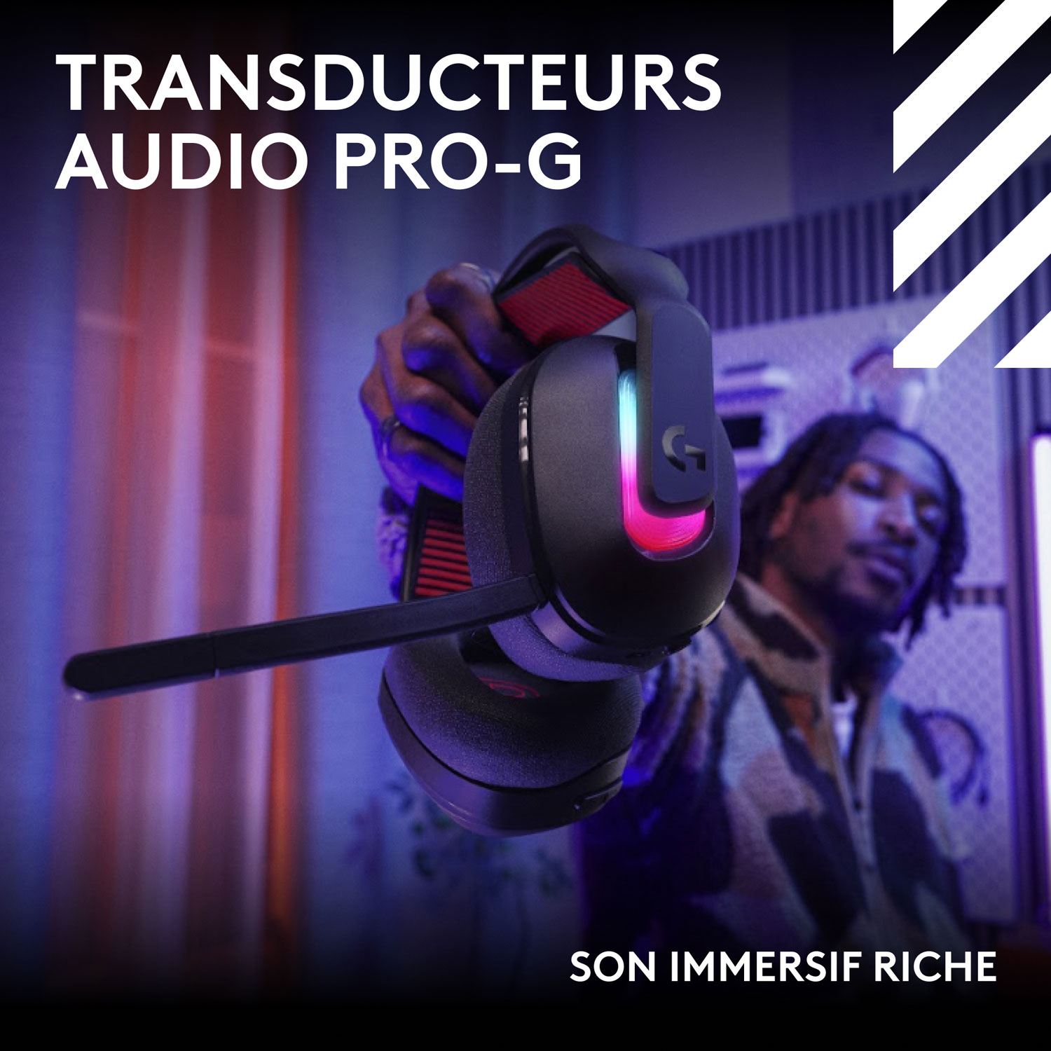 Logitech Astro A20 X LIGHTSPEED Wireless Gaming Headset for Switch/PS5/Xbox - Black