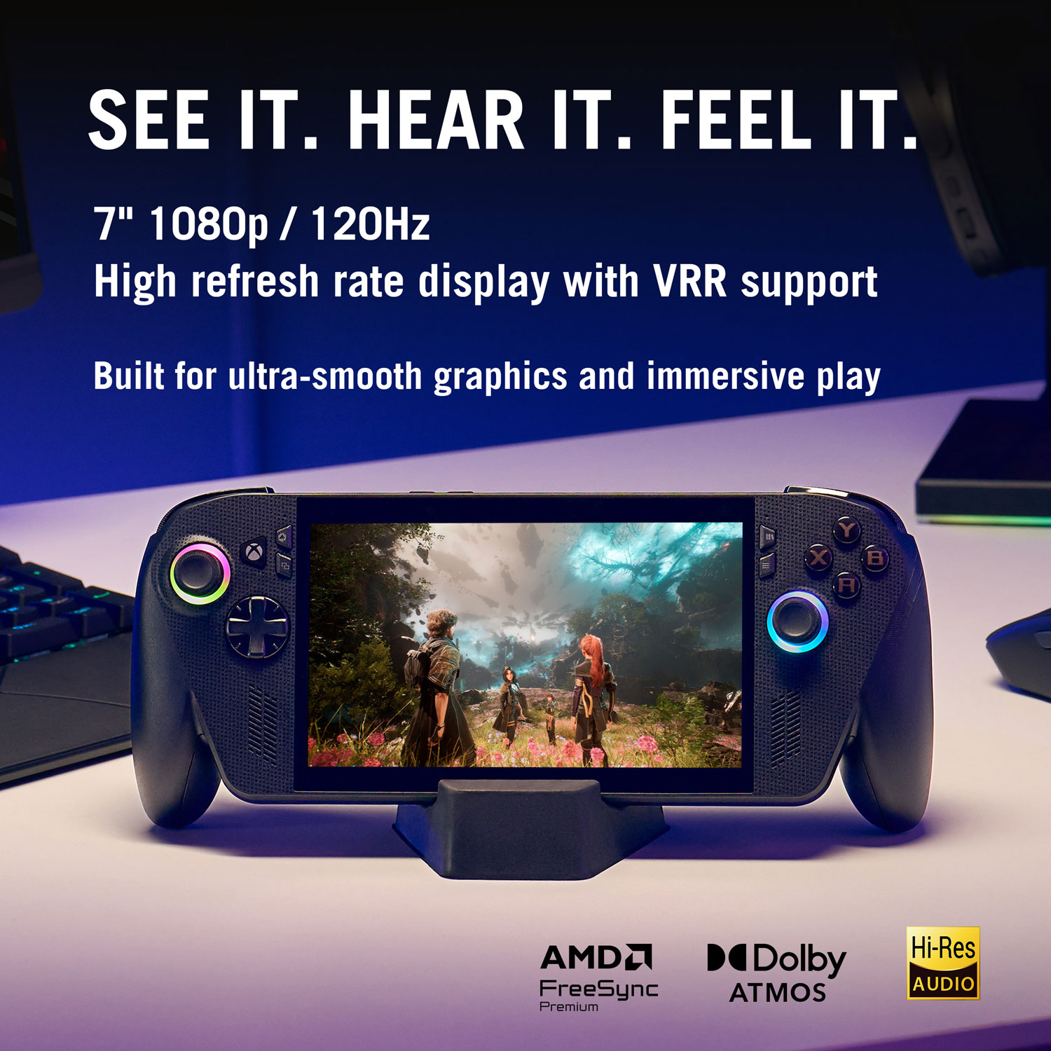 Console de jeu tactile de 7 po ROG Xbox Ally X d'ASUS - Noir - Partenaire de détail exclusif