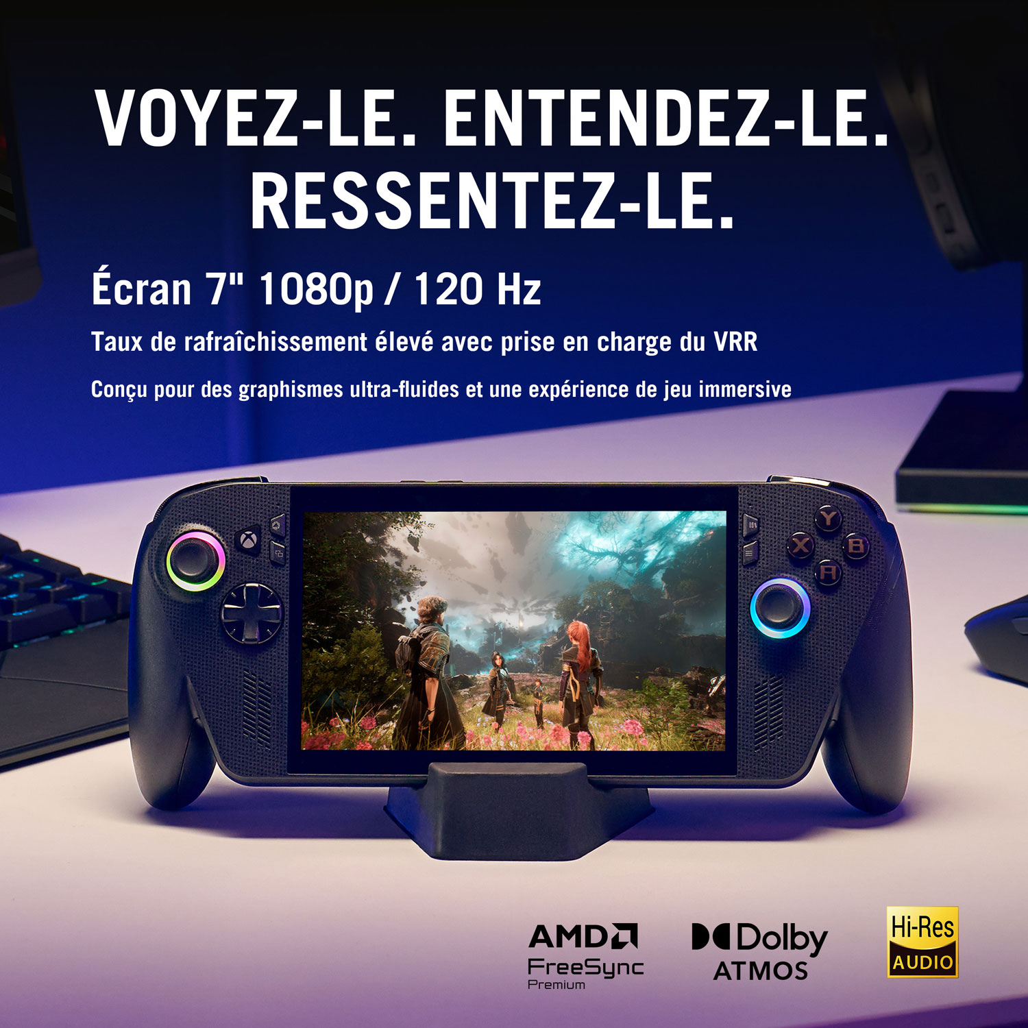 Console de jeu tactile de 7 po ROG Xbox Ally X d'ASUS - Noir - Partenaire de détail exclusif