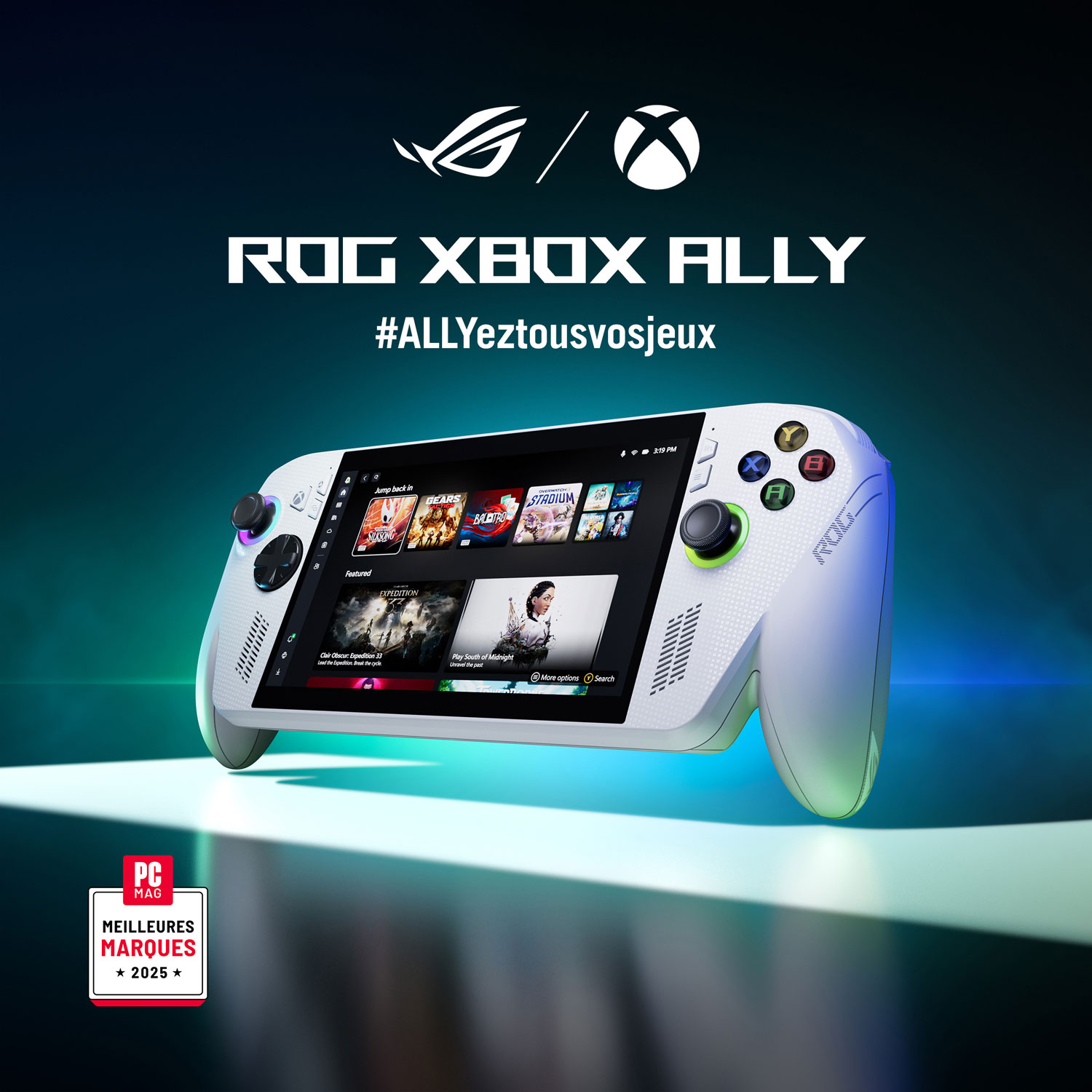Console de jeu tactile de 7 po ROG Xbox Ally d'ASUS - Blanc