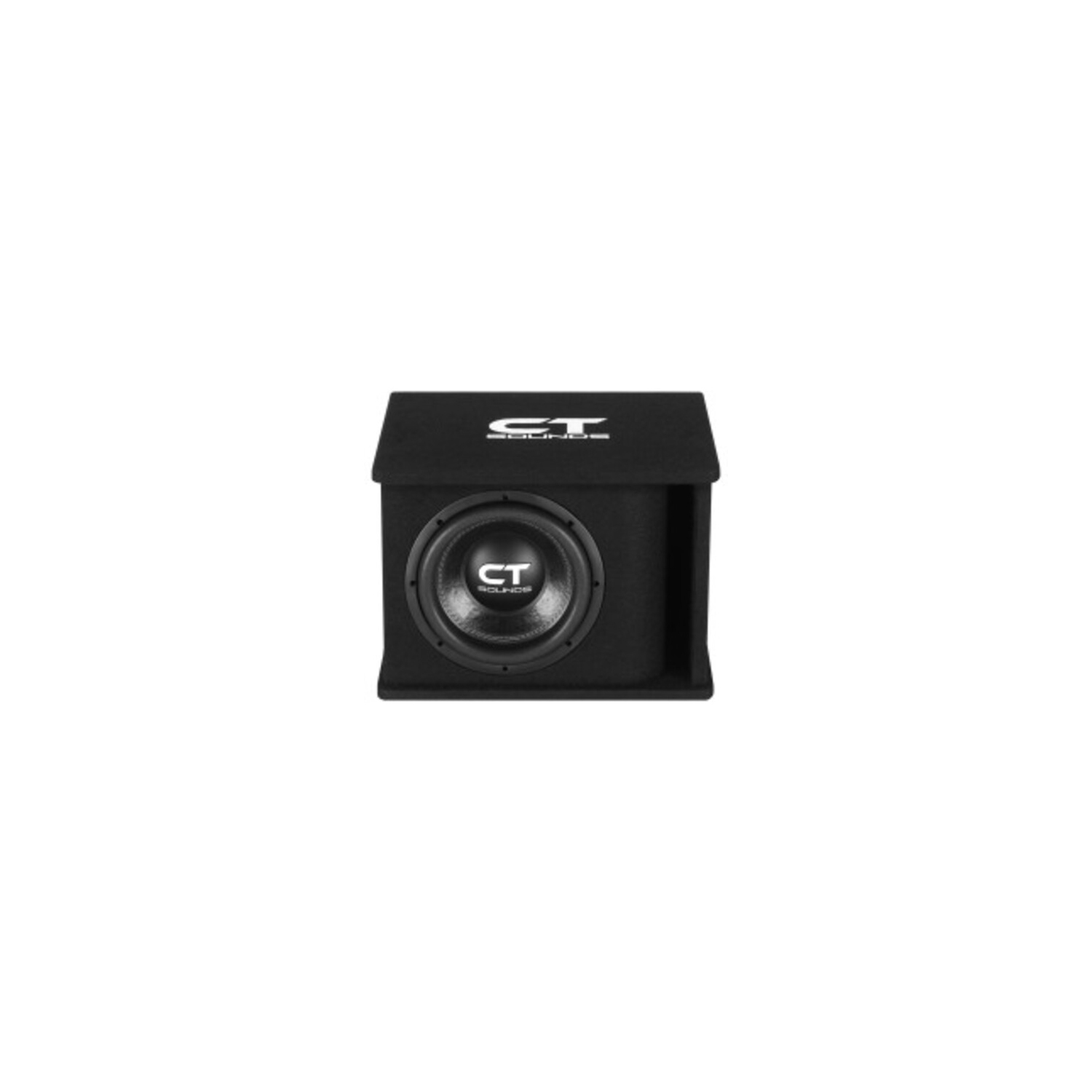 CT Sounds TROPO-1X10D2 Single 10” 650W RMS Loaded Tropo Series Ported Car Subwoofer Box