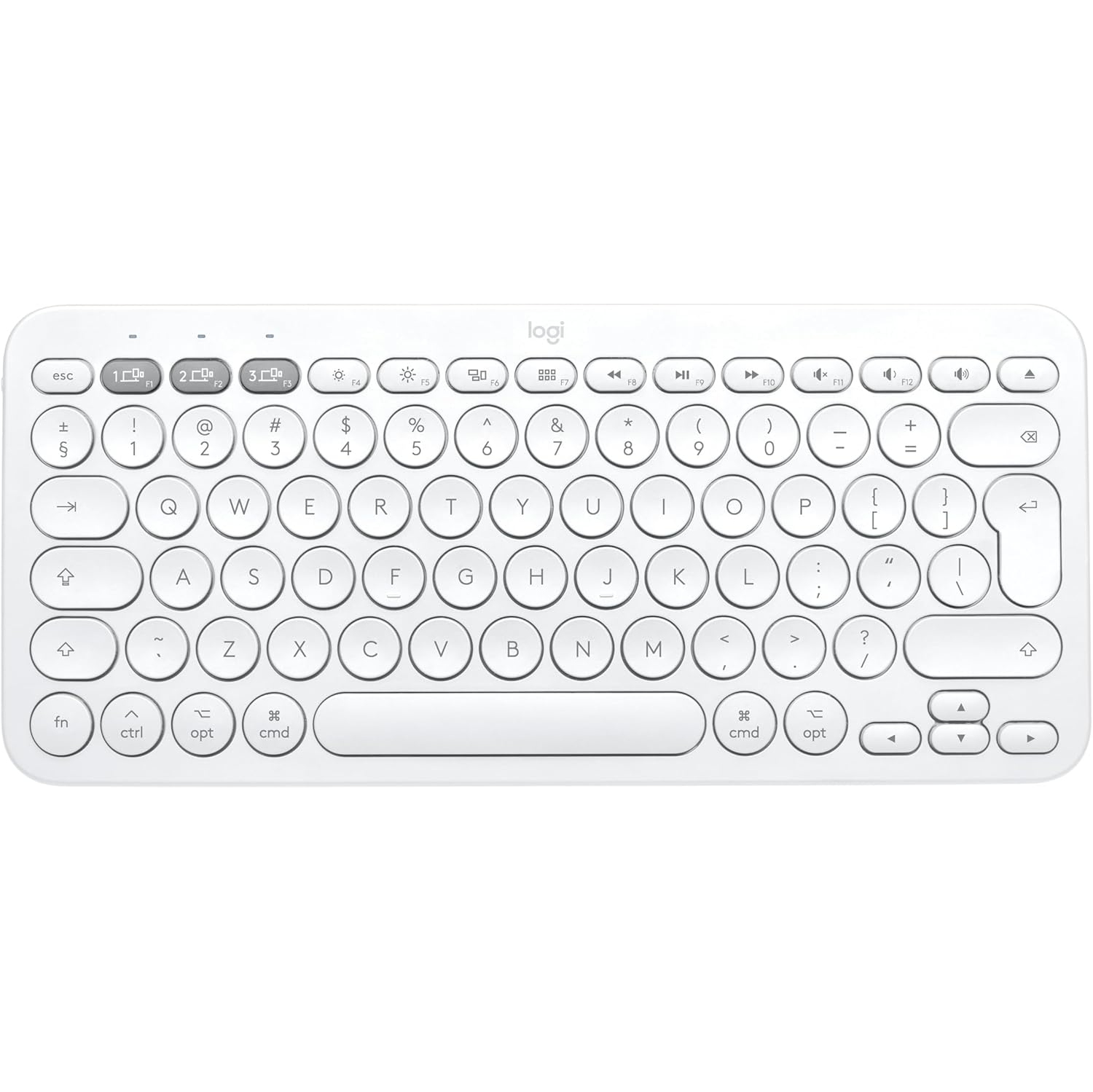 Logitech Multi-Device Bluetooth Keyboard for Mac - Off White