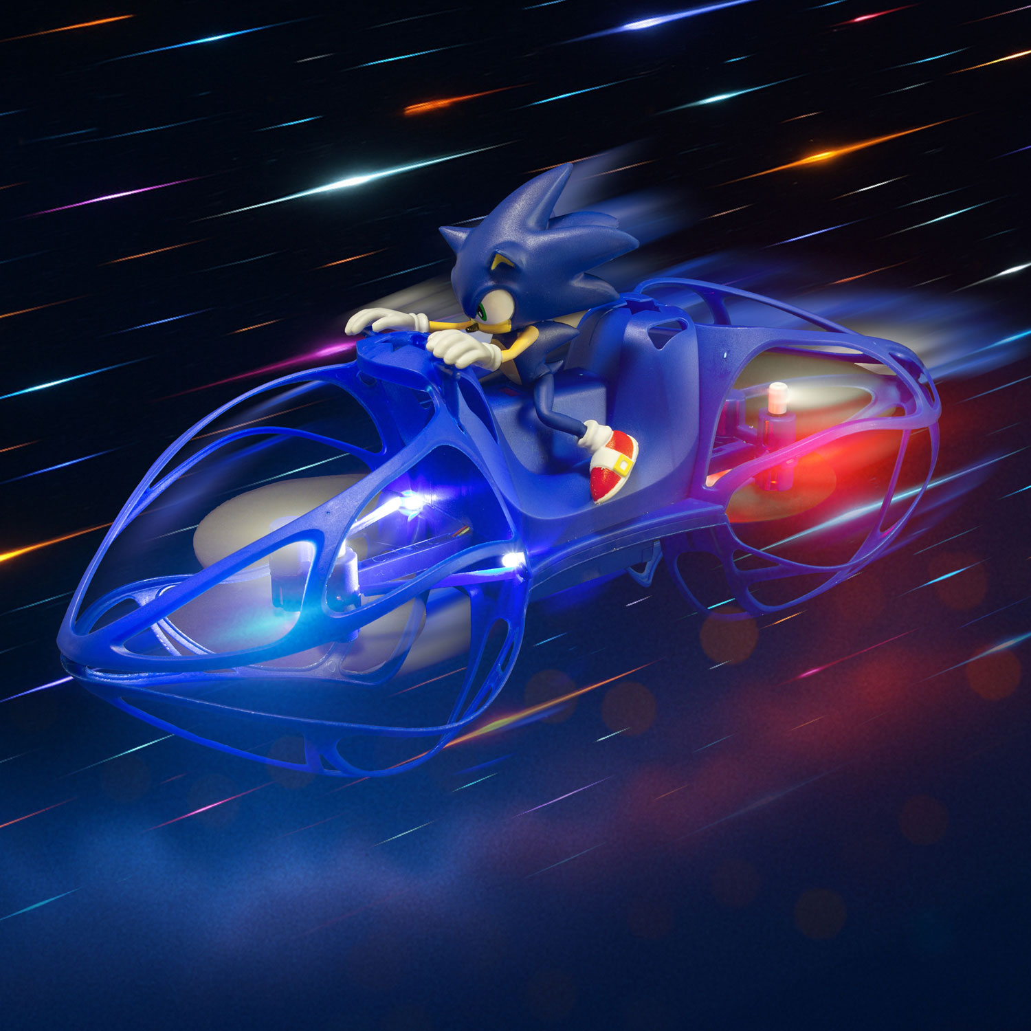 NKOK Sonic the Hedgehog RC Hover Bike