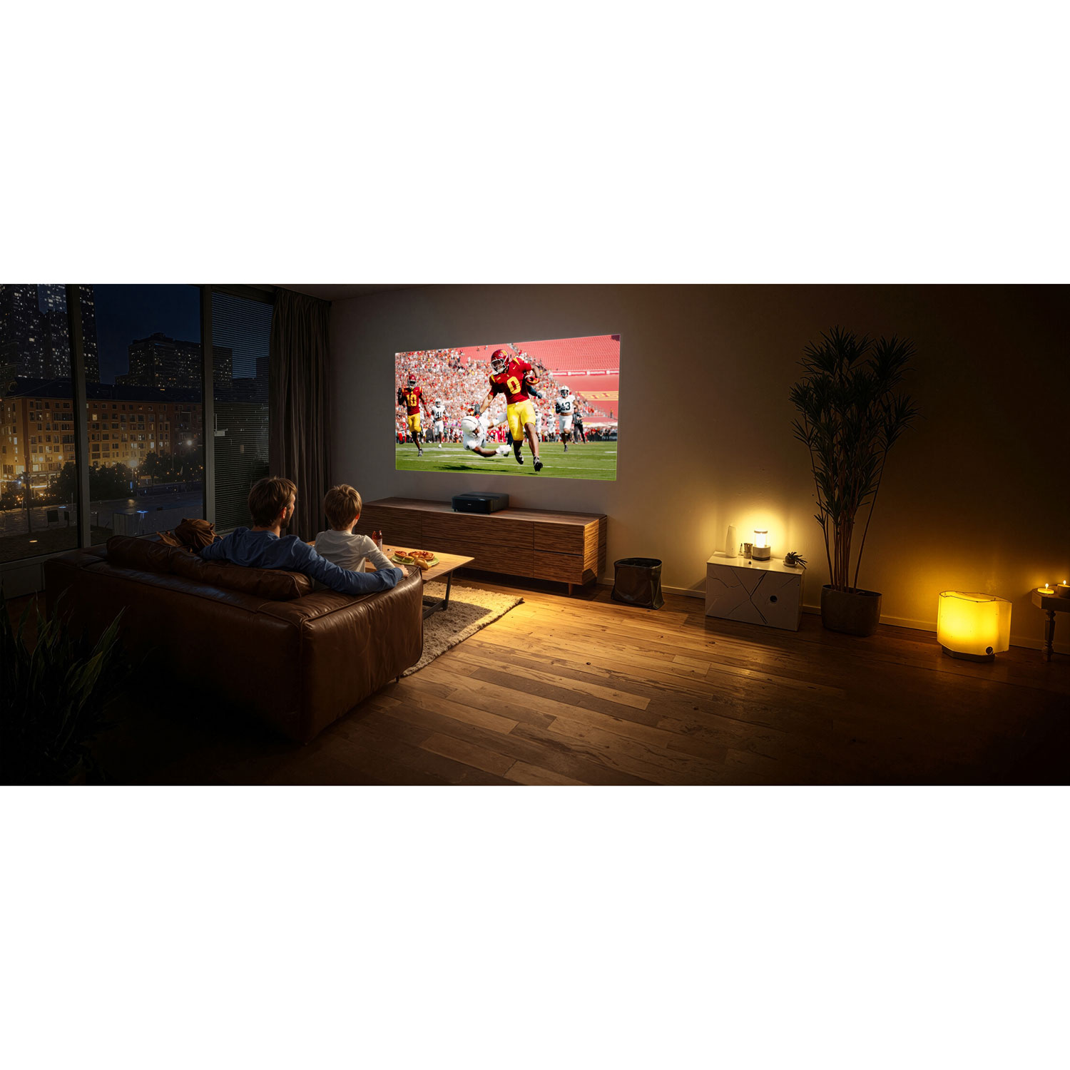 Projecteur de cinéma maison DEL Ultra HD 4K Lifestudio Grand LS670B d'Epson - Noir