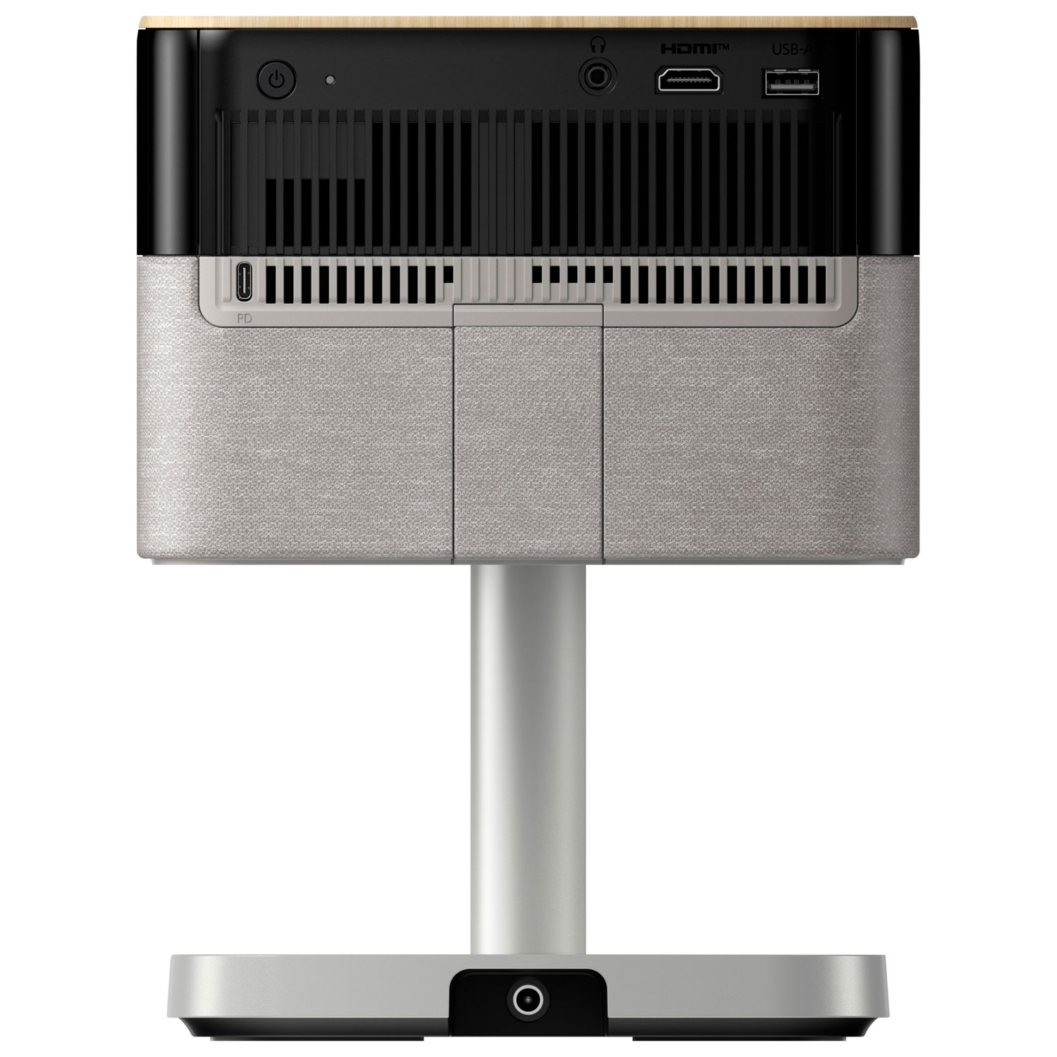 Projecteur de cinéma maison DEL UHD 4K Lifestudio Flex Plus d'Epson - Chêne