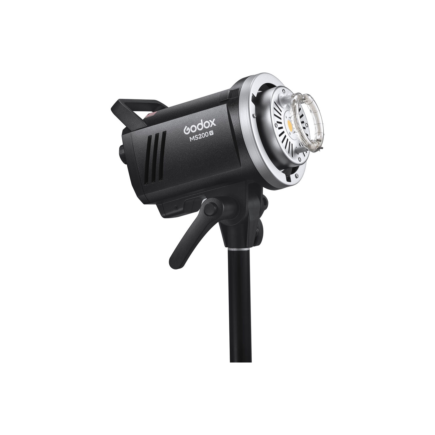 Remis à neuf - 200&nbsp;V Flash stroboscopique 200&nbsp;W GN53 5600K 0,1-1,8S de Godox - Temps de recyclage 2,4G avec lampe à modélisation LED