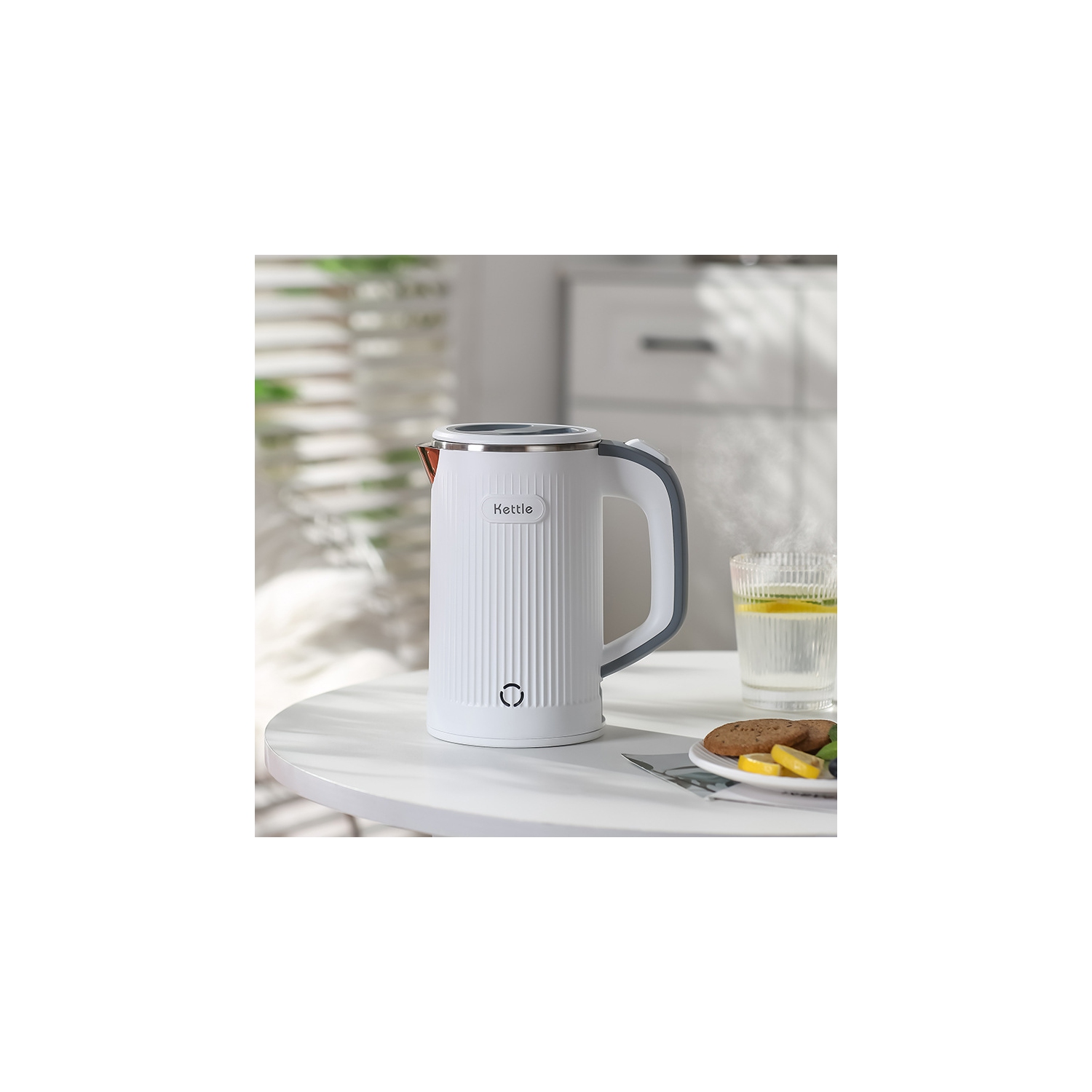 Bouilloire électrique portative de 600&nbsp;W, idéale pour les voyages et les voyages d'affaires, acier inoxydable 304, adaptée aux hôtels et aux