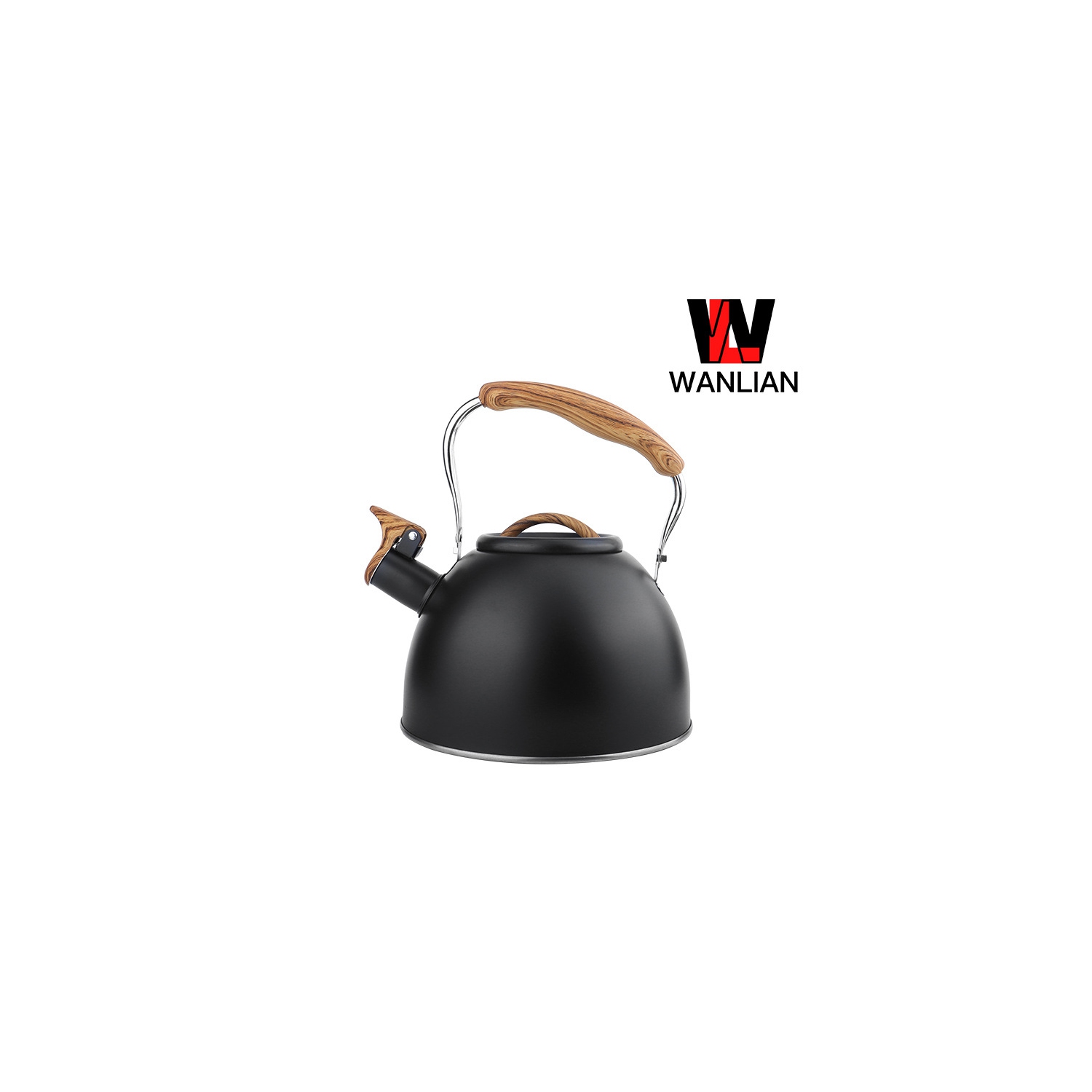 Convient aux cuisinières à induction, au gaz et en céramique. Bouilloire sifflante à grande capacité de 3&nbsp;L pour préparer du café ou du lait.