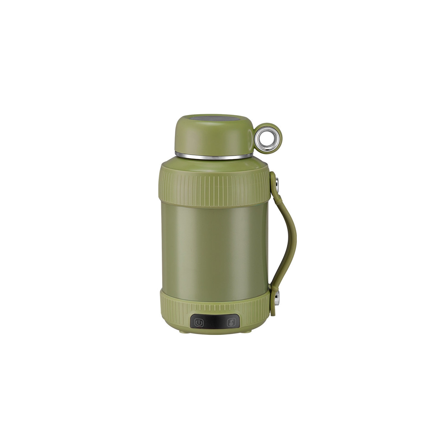 Portable Electric Water Cup Travel Kettle Home Multi-function Thermos Cup 110v US Regulator - Green