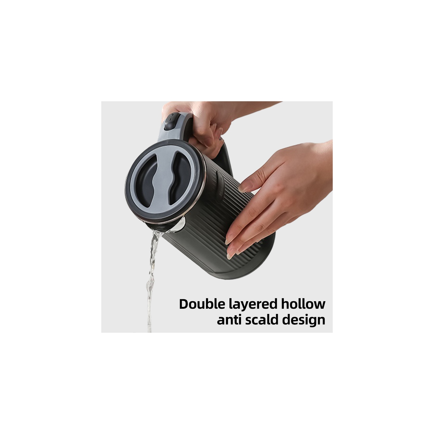 Bouilloire électrique portative de 600 W, idéale pour les voyages et les voyages d'affaires, acier inoxydable 304, adaptée aux hôtels et aux