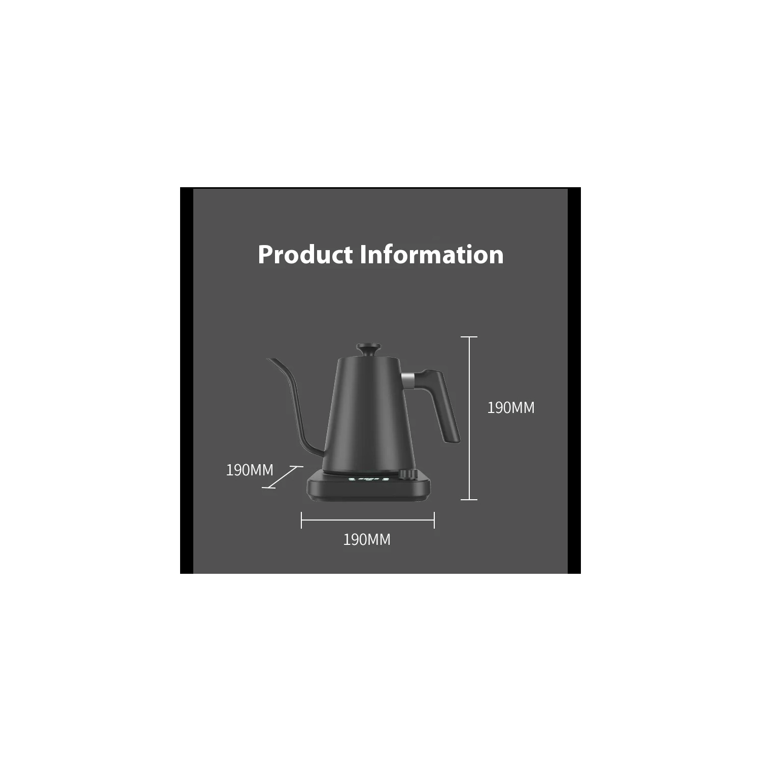 2025 Bouilloire électrique Smart Constant Temperature Bouilloire à col de cygne Nouveau Acier inoxydable Température réglable Chauffage rapide