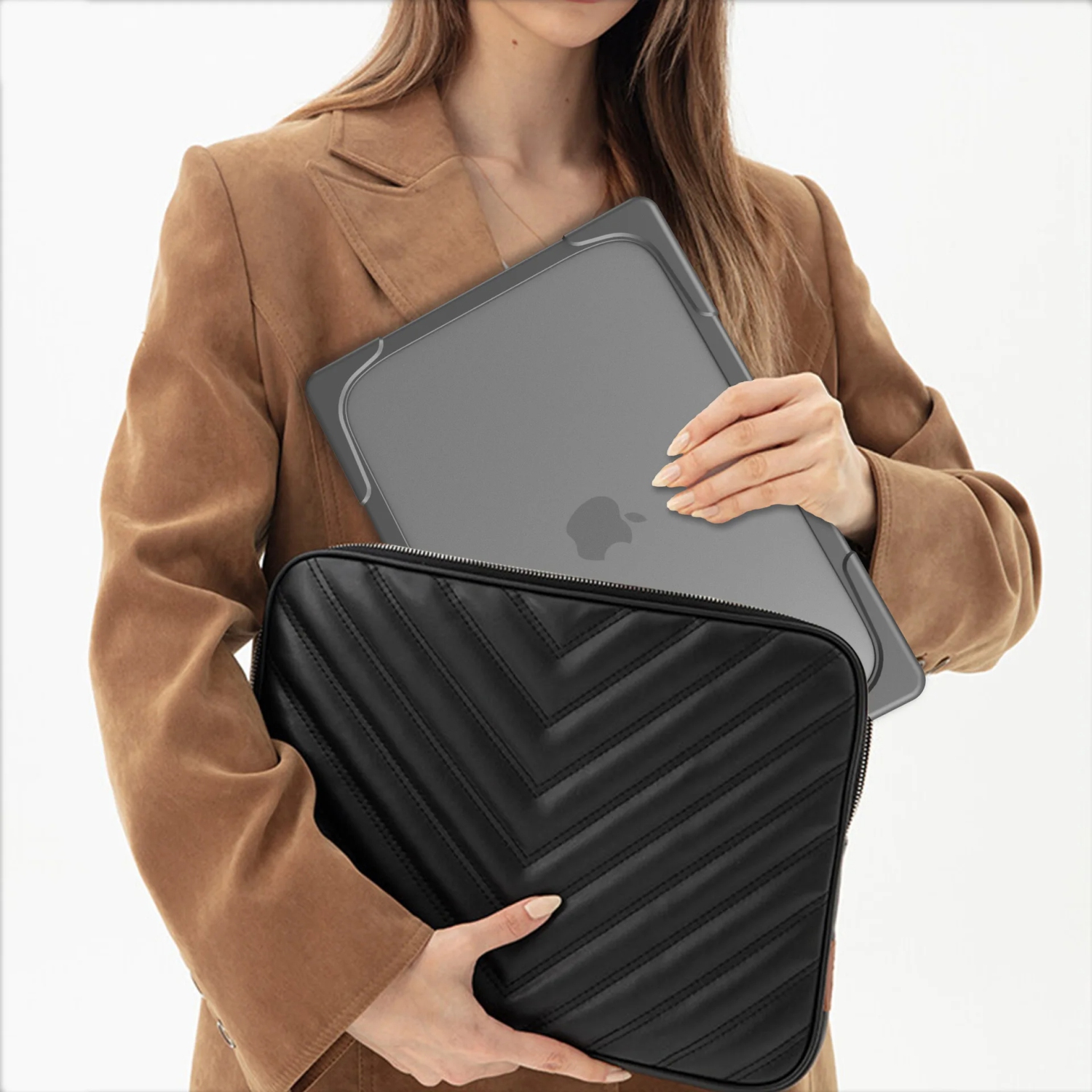 Tasnim Compatible with MacBook Air 15 inch Case 2025-2023 Release M4 M3 M2 A3241 A3114 A2941, [Anti-Fingerprint] [Ultra Thin Armor] Protective Hard