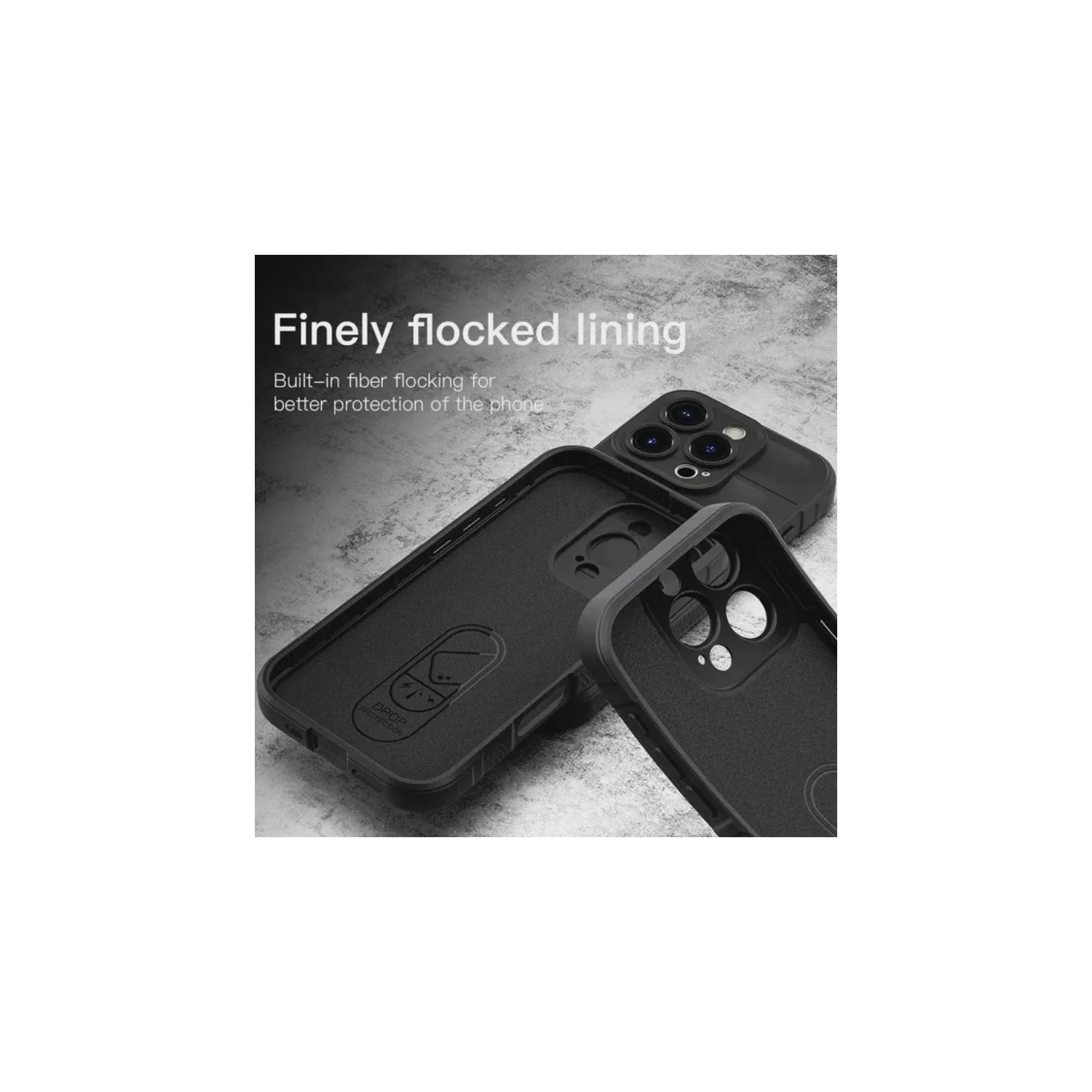 Tasnim – Étui en silicone pour iPhone 17 Pro, protection contre les chutes de qualité militaire, dos translucide givré, étui de téléphone