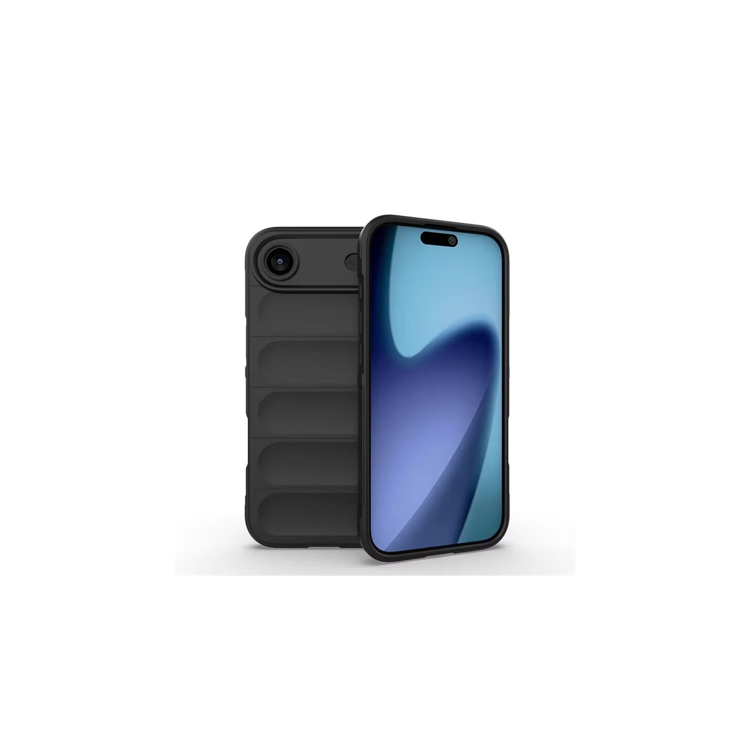 Tasnim – Étui en silicone pour iPhone 17 Air, antichoc de qualité militaire contre les chutes, étui de téléphone translucide givré minimaliste,