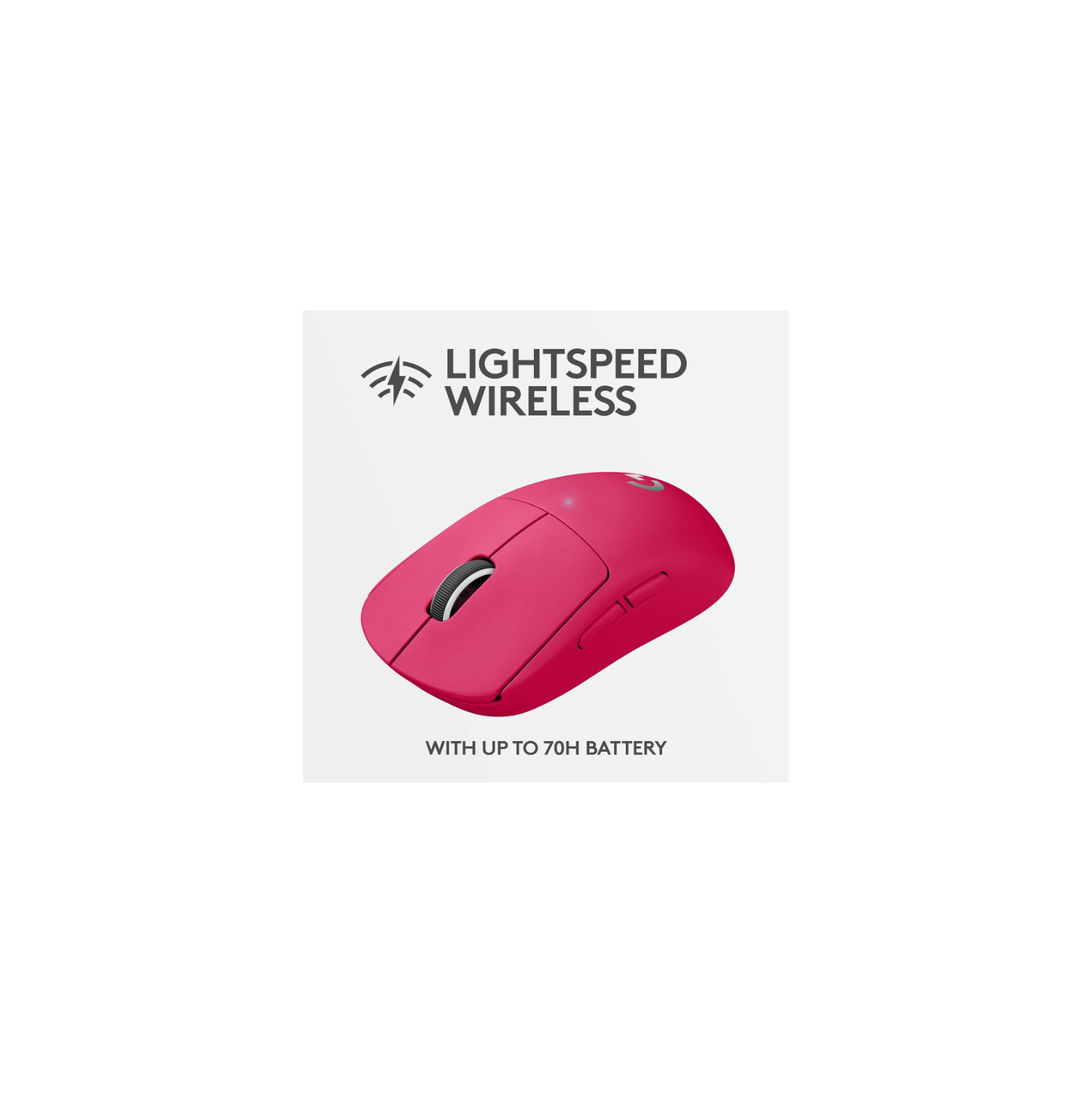 Souris de jeu sans fil G PRO X SUPERLIGHT de Logitech, ultralégère, capteur HERO 25K, 25 600 ppp, 5 boutons programmables Compatible avec