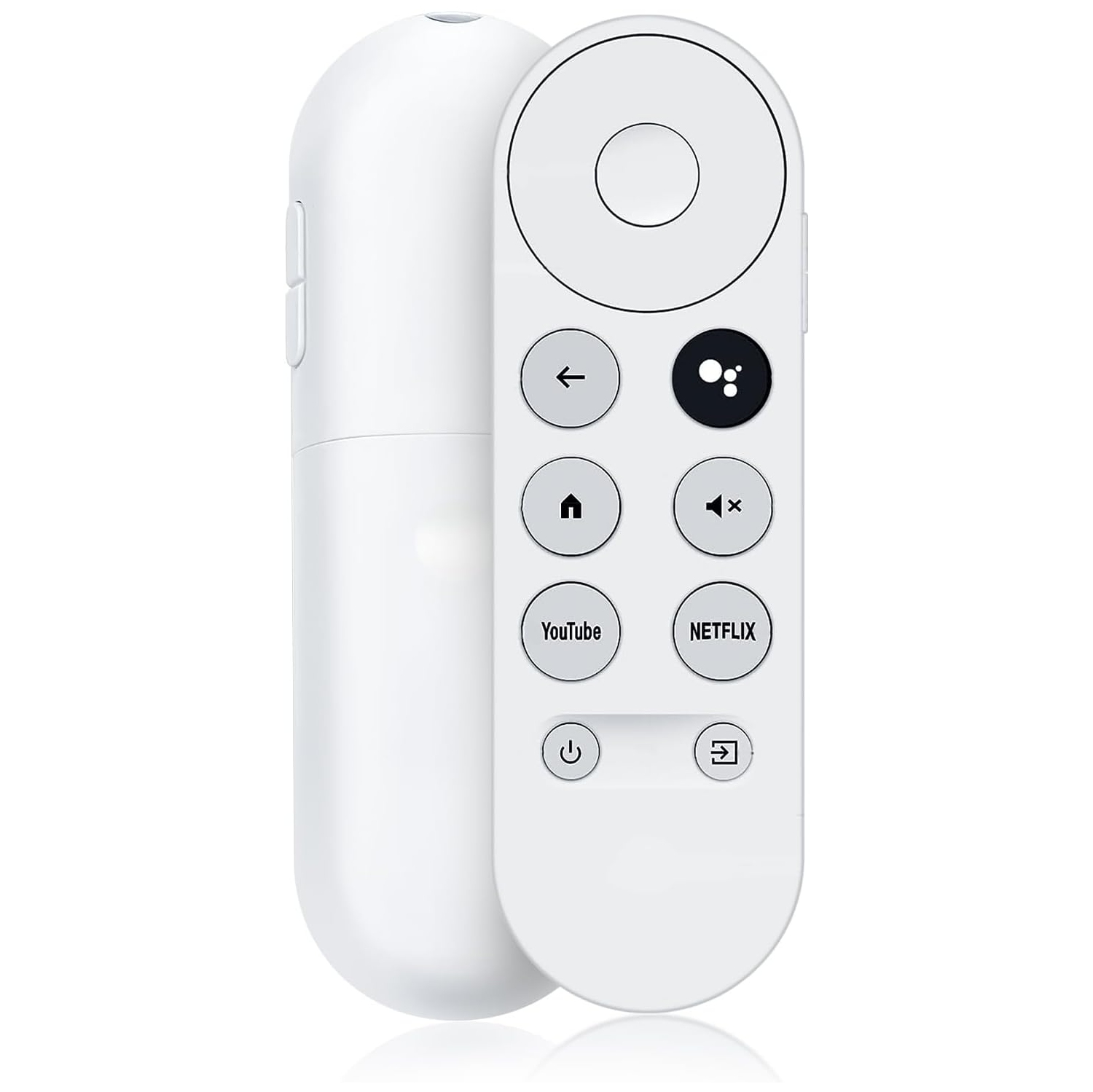 Voice Remote Replacement Control(Remote Only) Fit for Google Chromecast 4K Streaming Media Player Chromecast Remote Replacement for Google TV