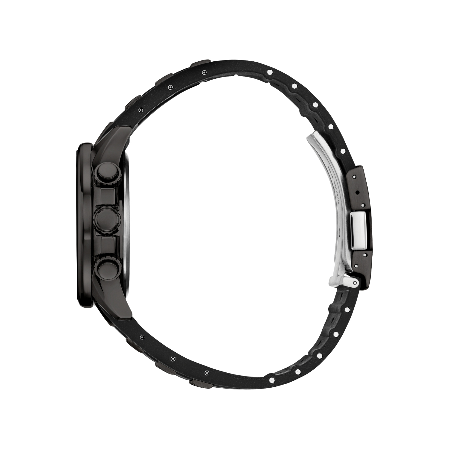 Citizen Mens Sport Luxury Limited Edition Eco-Drive Watch 43mm Grey Stainless Steel Case Grey Stainless Steel & Polyurethane Strap with Black Dial