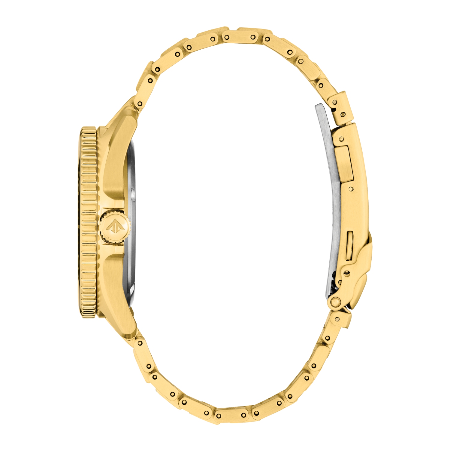 Montre homme à Eco-Drive Promaster Dive de Citizen, 41&nbsp;mm boîtier et bracelet en inox doré, cadran vert